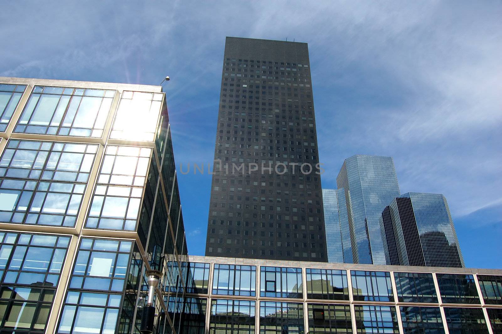 Skyscrapers in daylight, Paris
