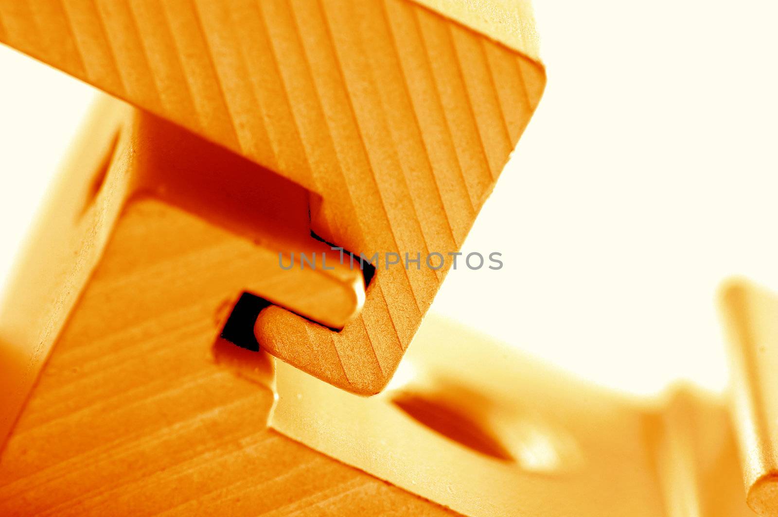 The conceptual image of two combining tools.