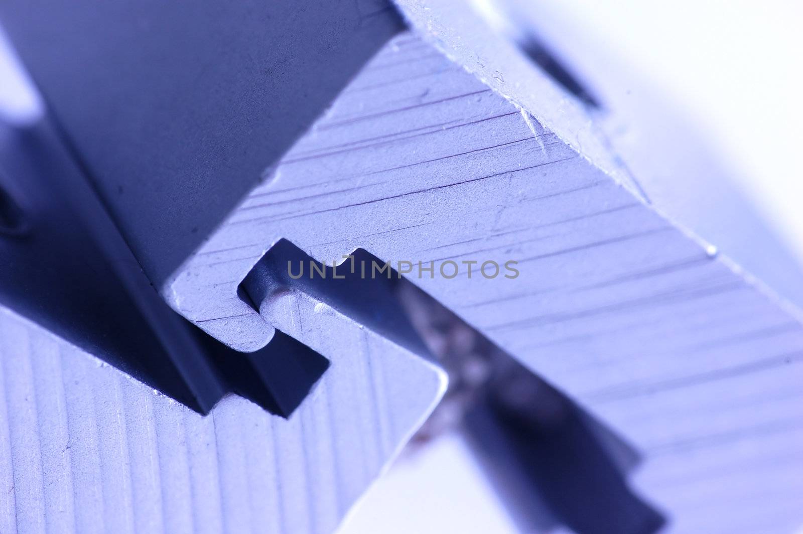 The conceptual image of two combining tools.