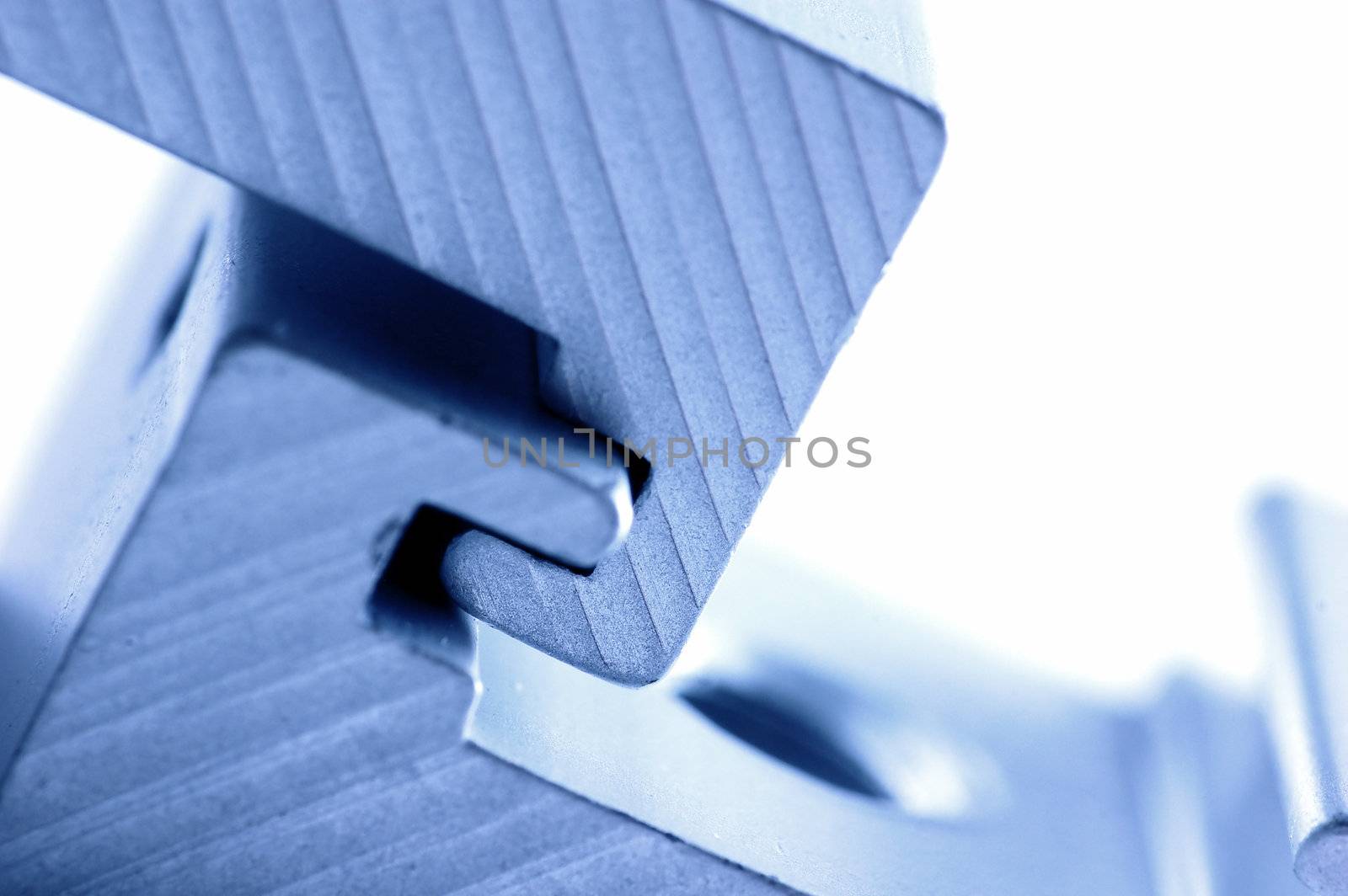 The conceptual image of two combining tools.