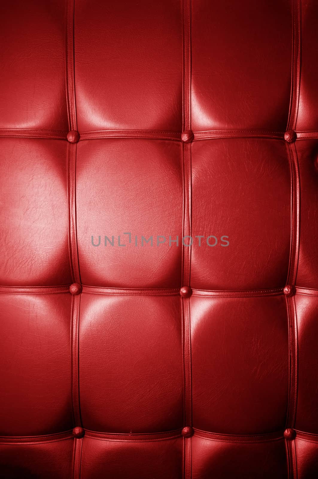 Luxury genuine leather. Red color by photocreo