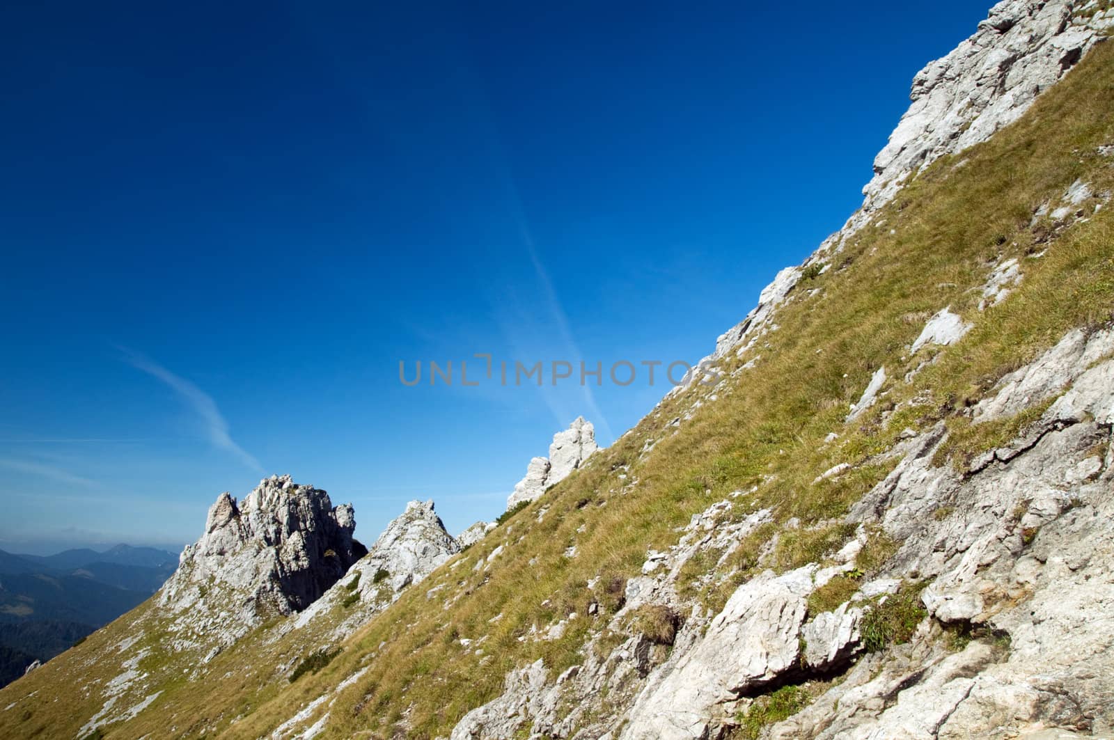 Mountains landscape. Tatra colorful picture