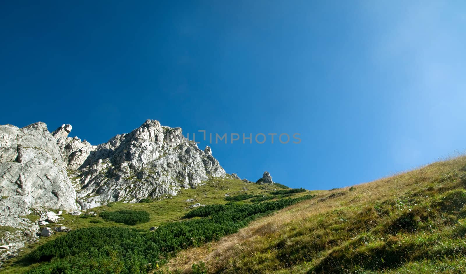 Mountains landscape. Tatra colorful picture
