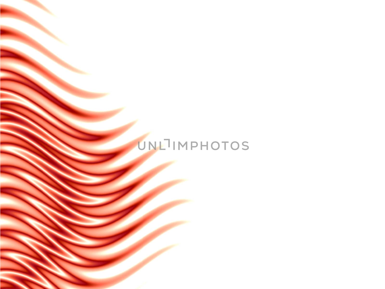 an abstract flames background - red spikey swirls isolated over white