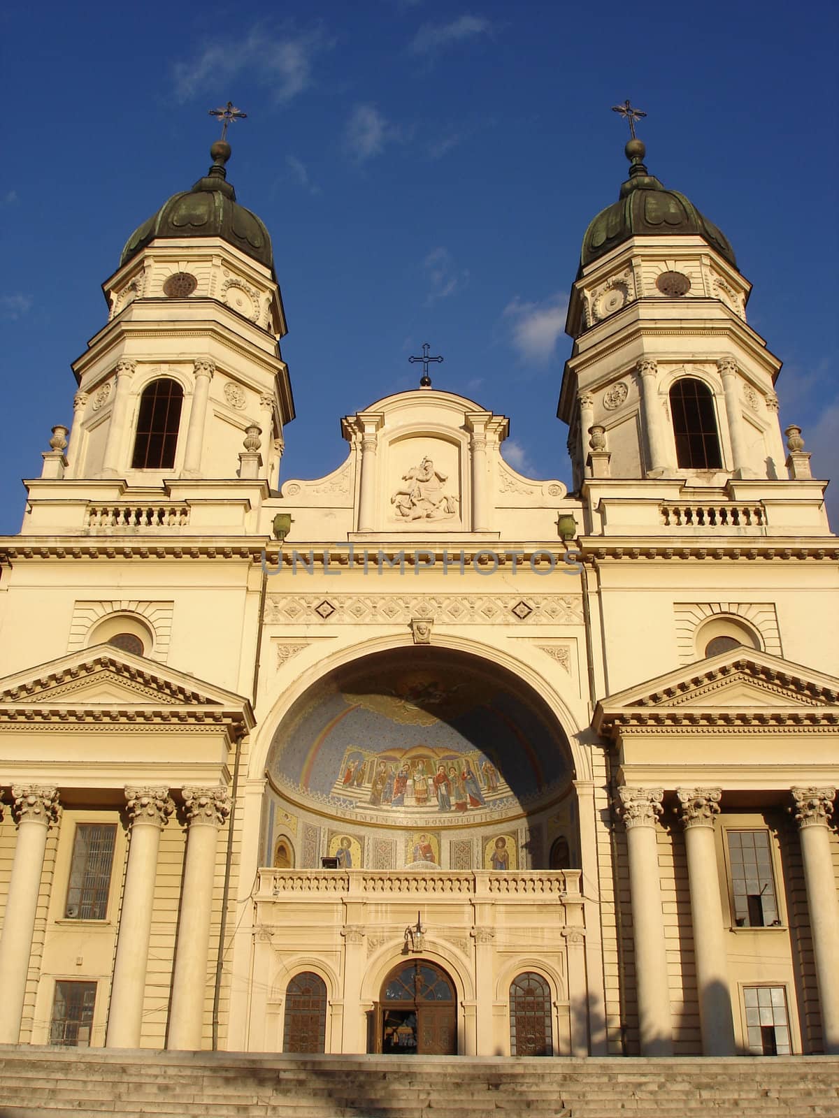 Orthodox Church Metropolitan Cathedral In Iasi