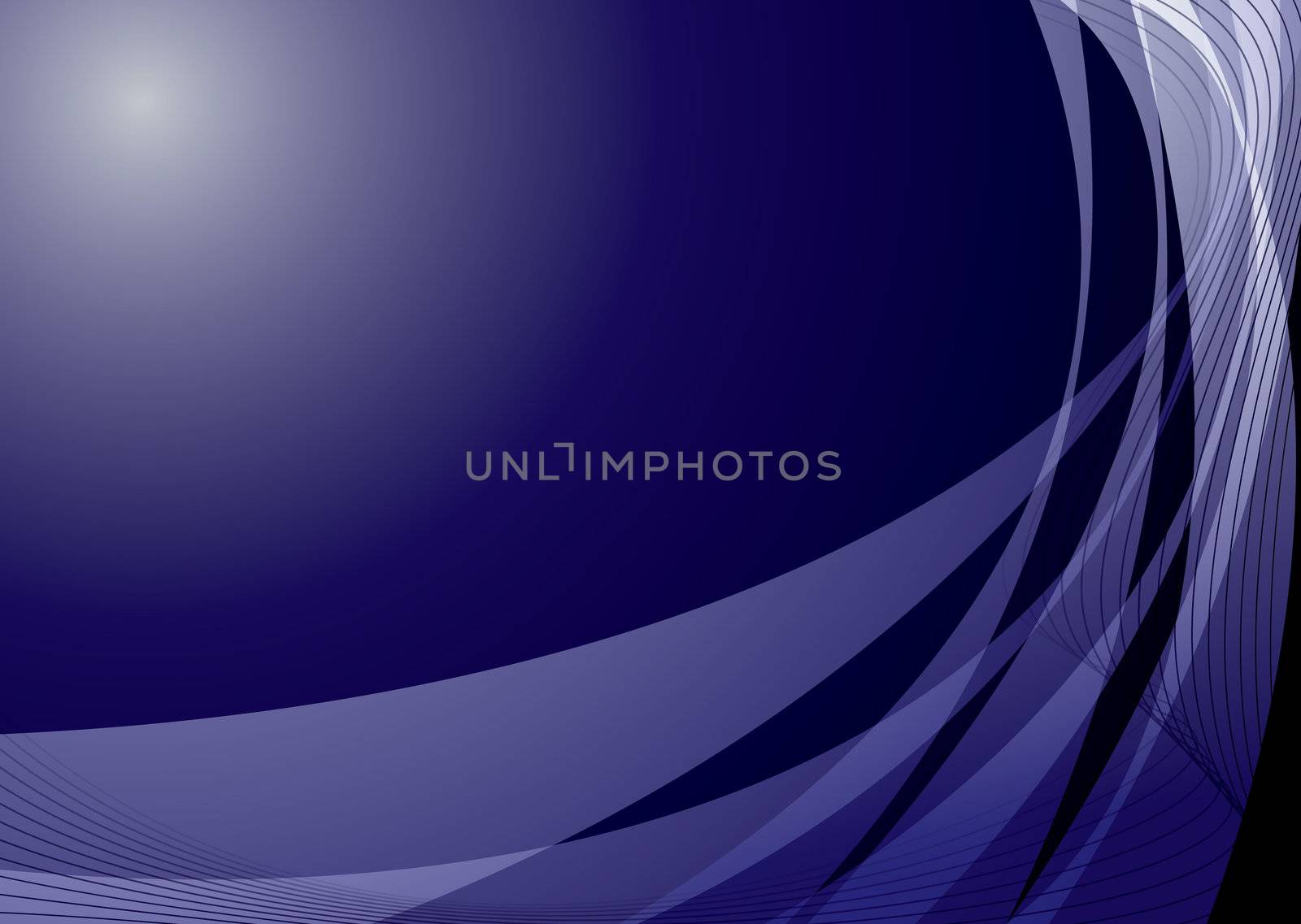 Blue and white abstract background with plenty of copy space