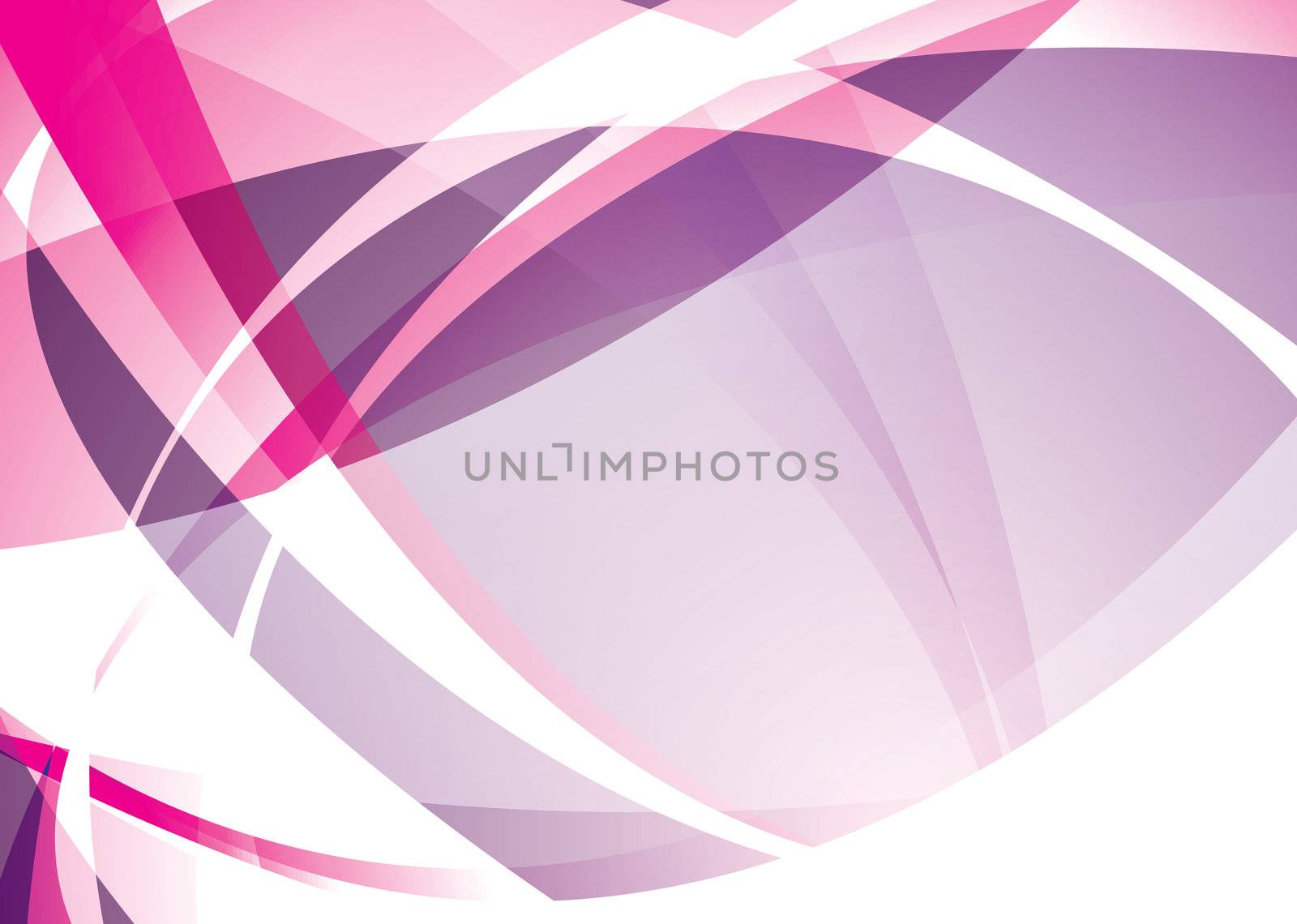 Pink and purple abstract background with flowing lines and copy space