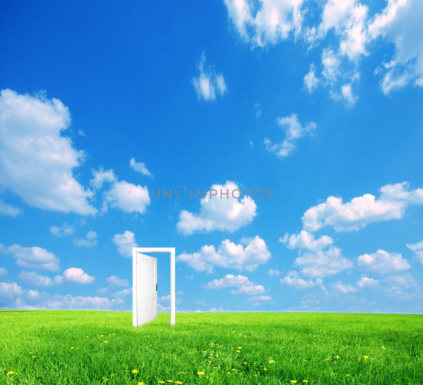Door to new world. See also different versions in my portfolio.