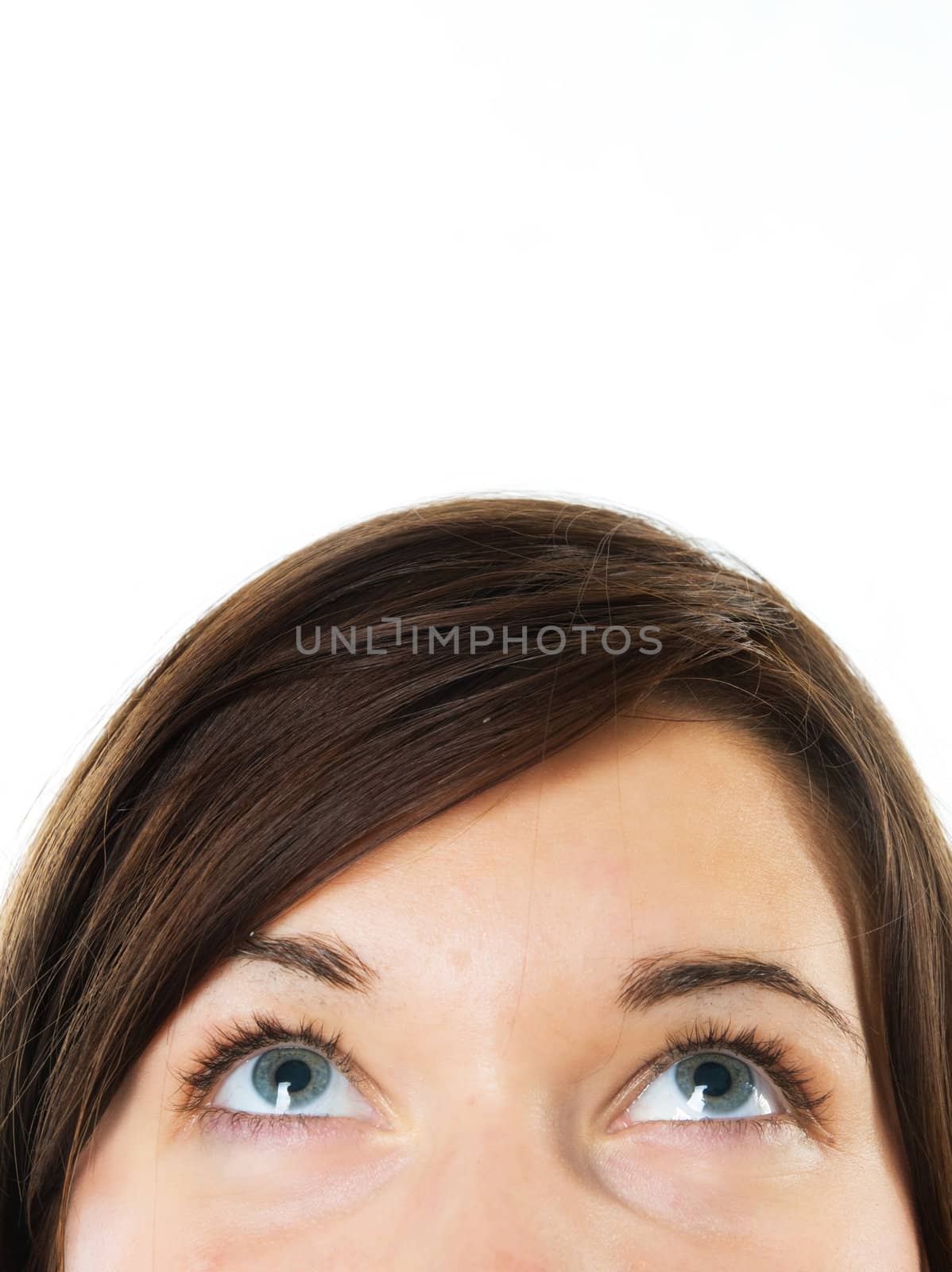 Thoughtful businesswoman looking up by photocreo