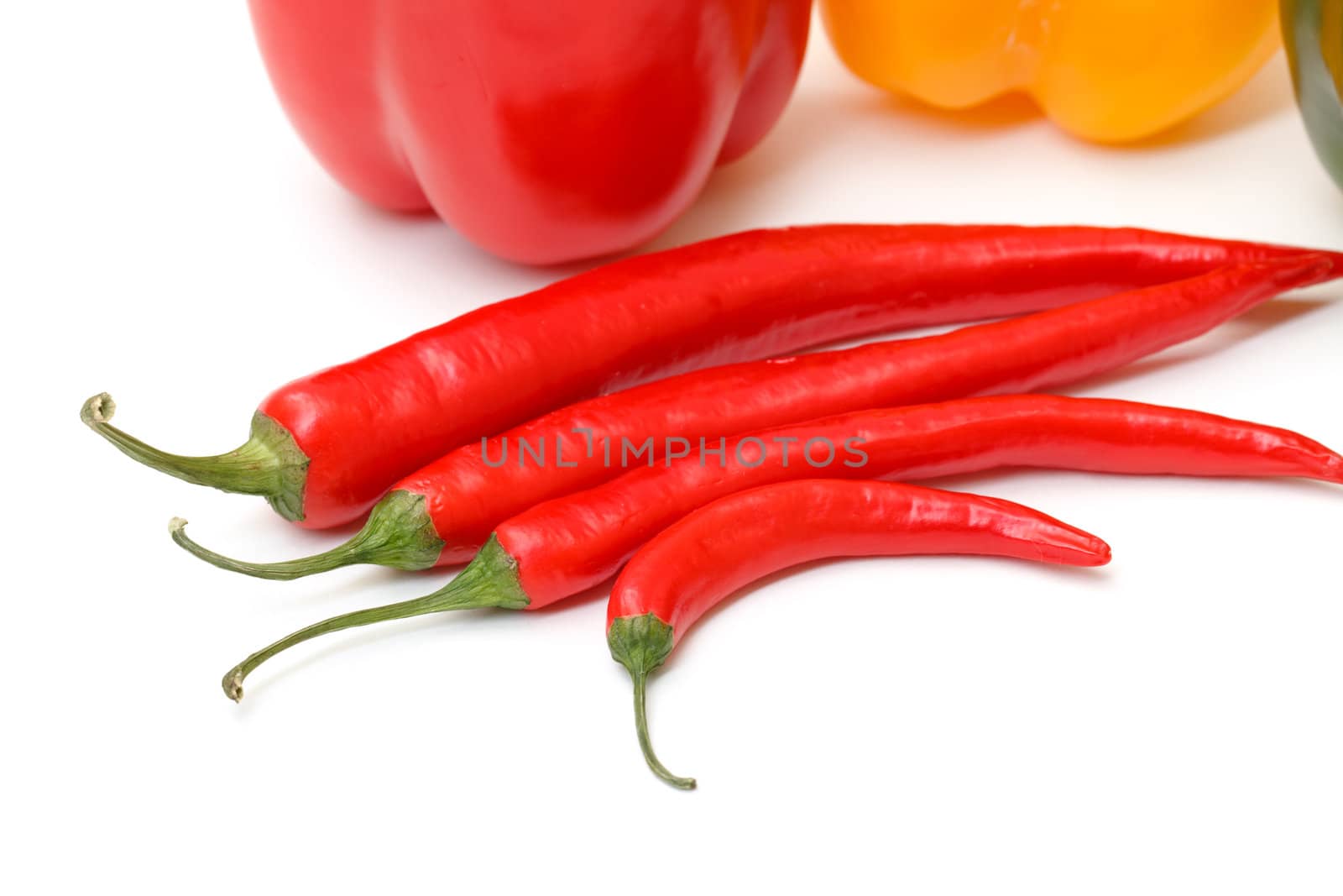 Chili pepper and paprika by Discovod