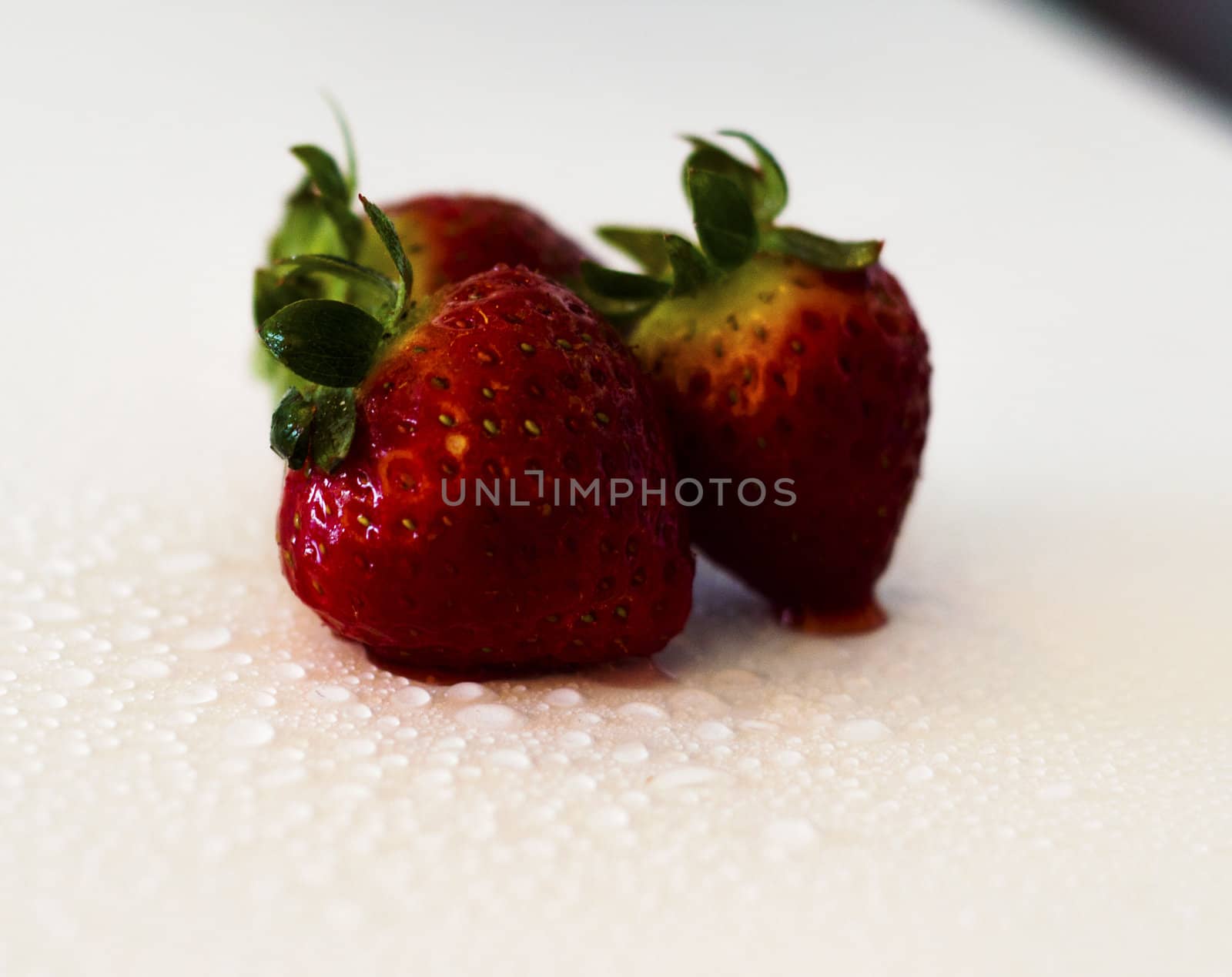 really red, fresh and healthy strawberries