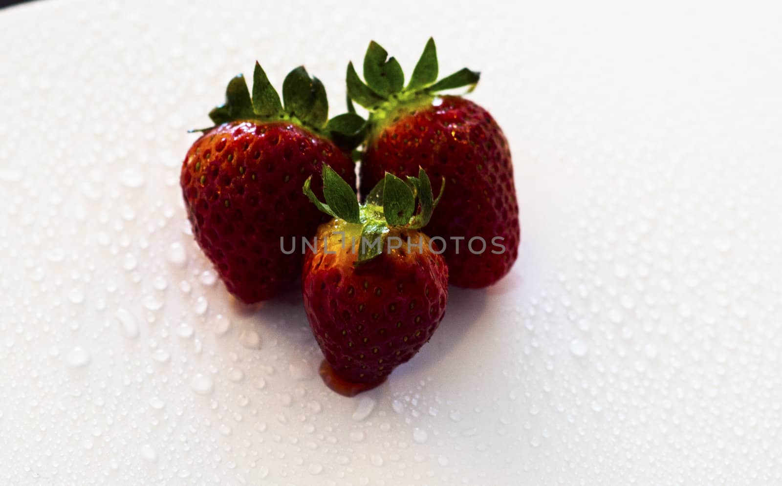 red strawberries by Avialle