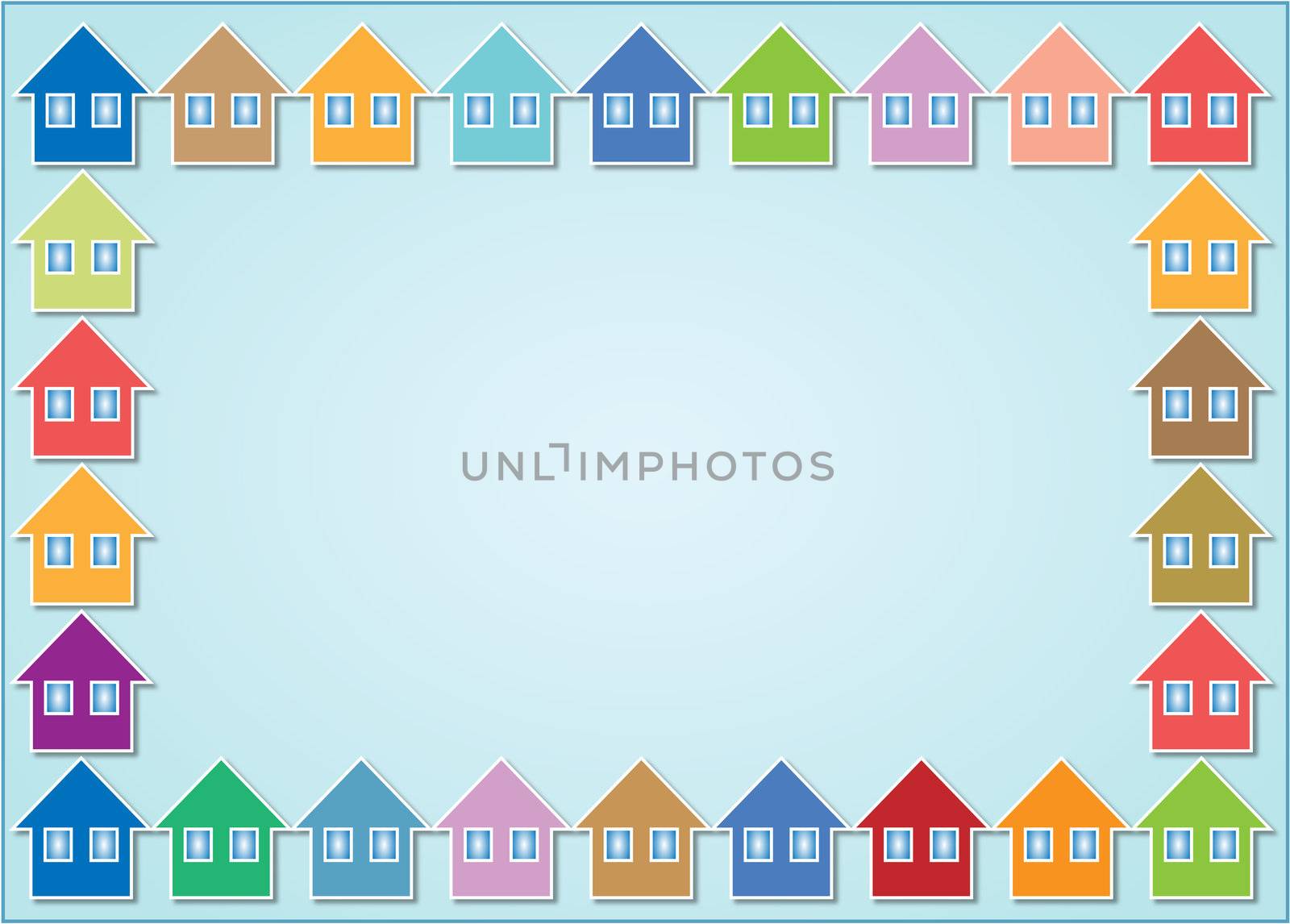 houses frame by Ahojdoma