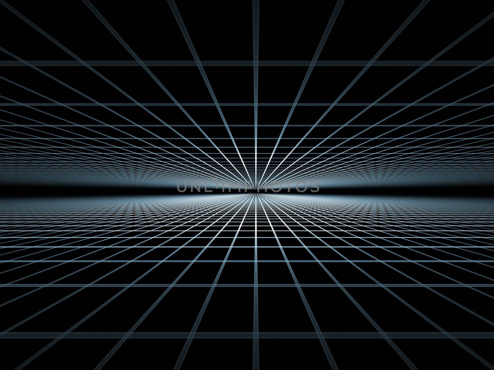 Elegant detailed grid lines rendered on plain background on the subject of science, technologies, geometry and mathematics