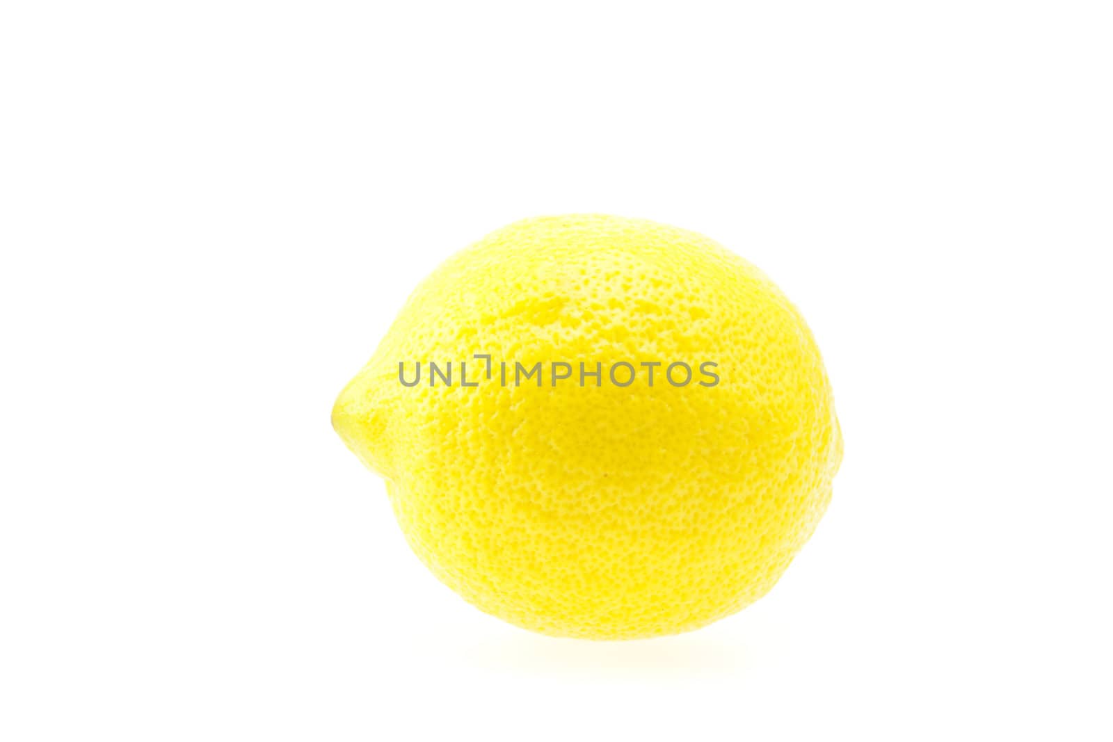 lemon isolated on white