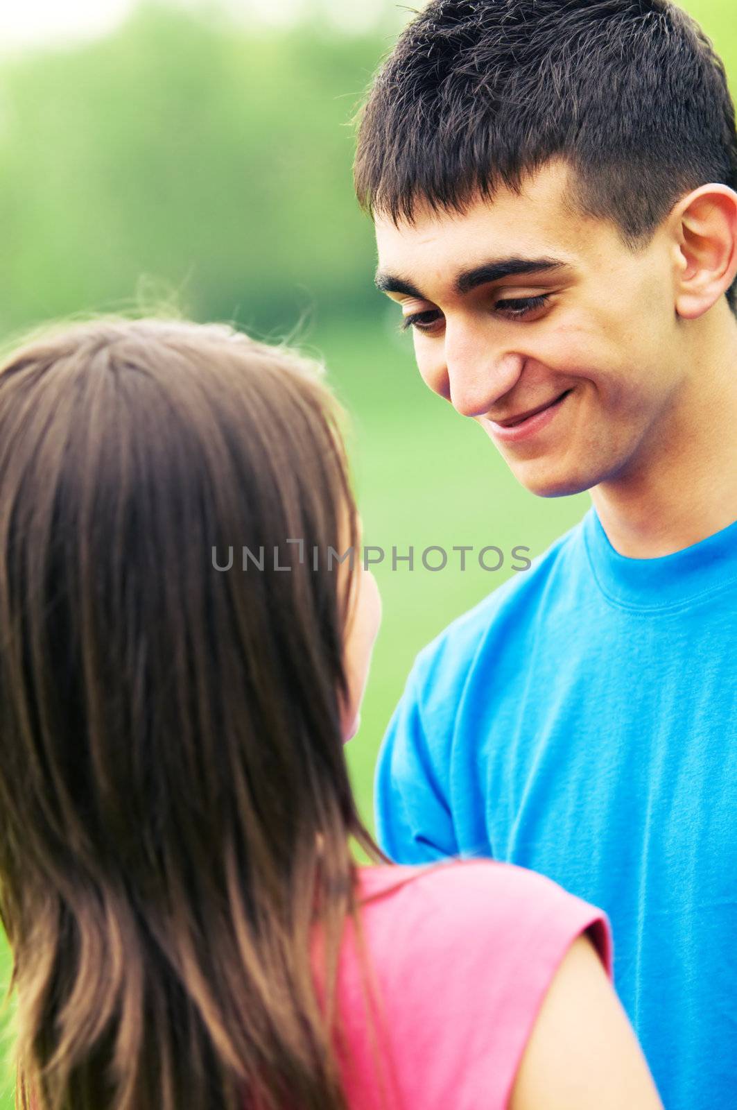 Young couple in love by photocreo