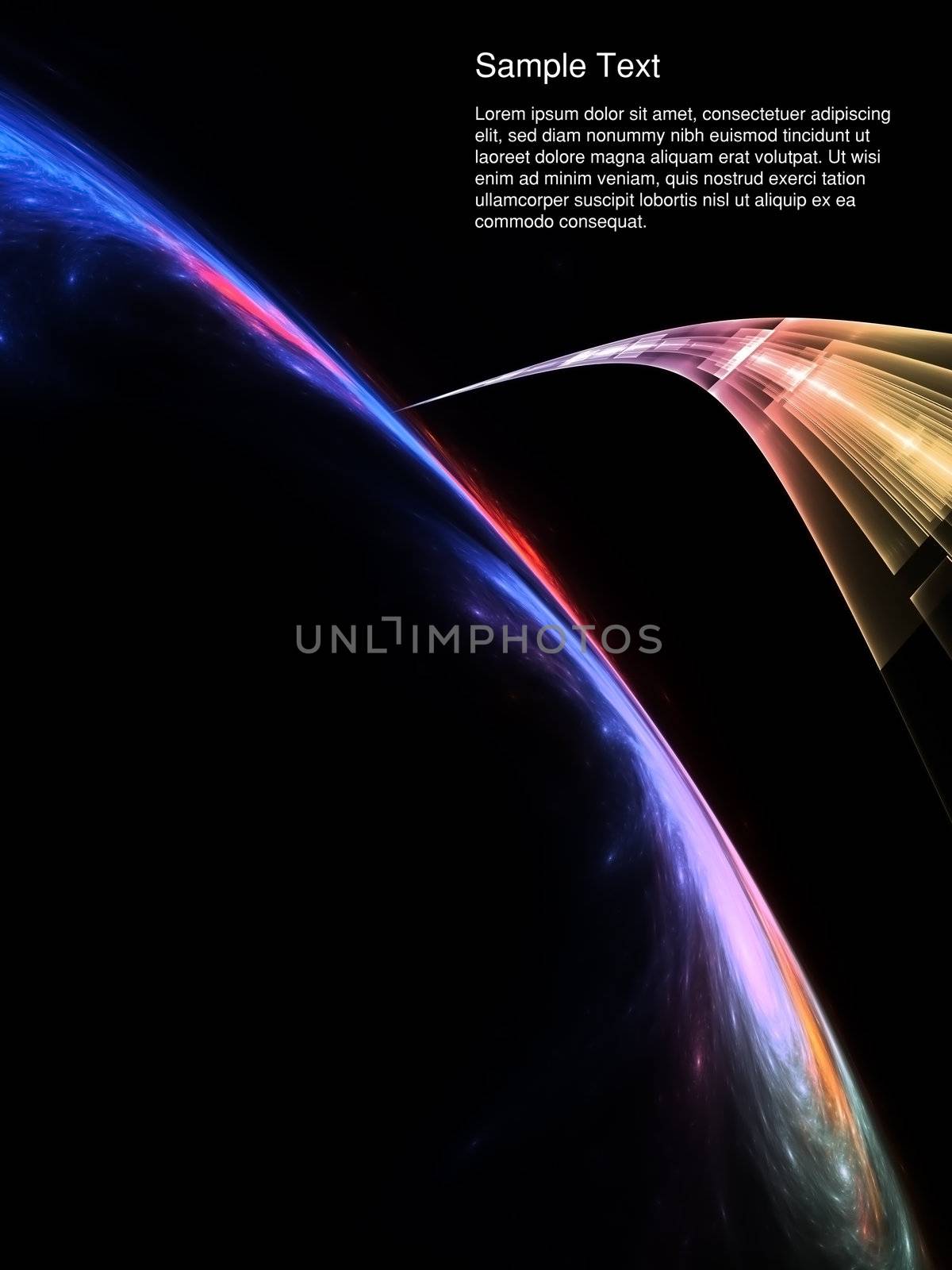 Space Technologies Abstract by agsandrew