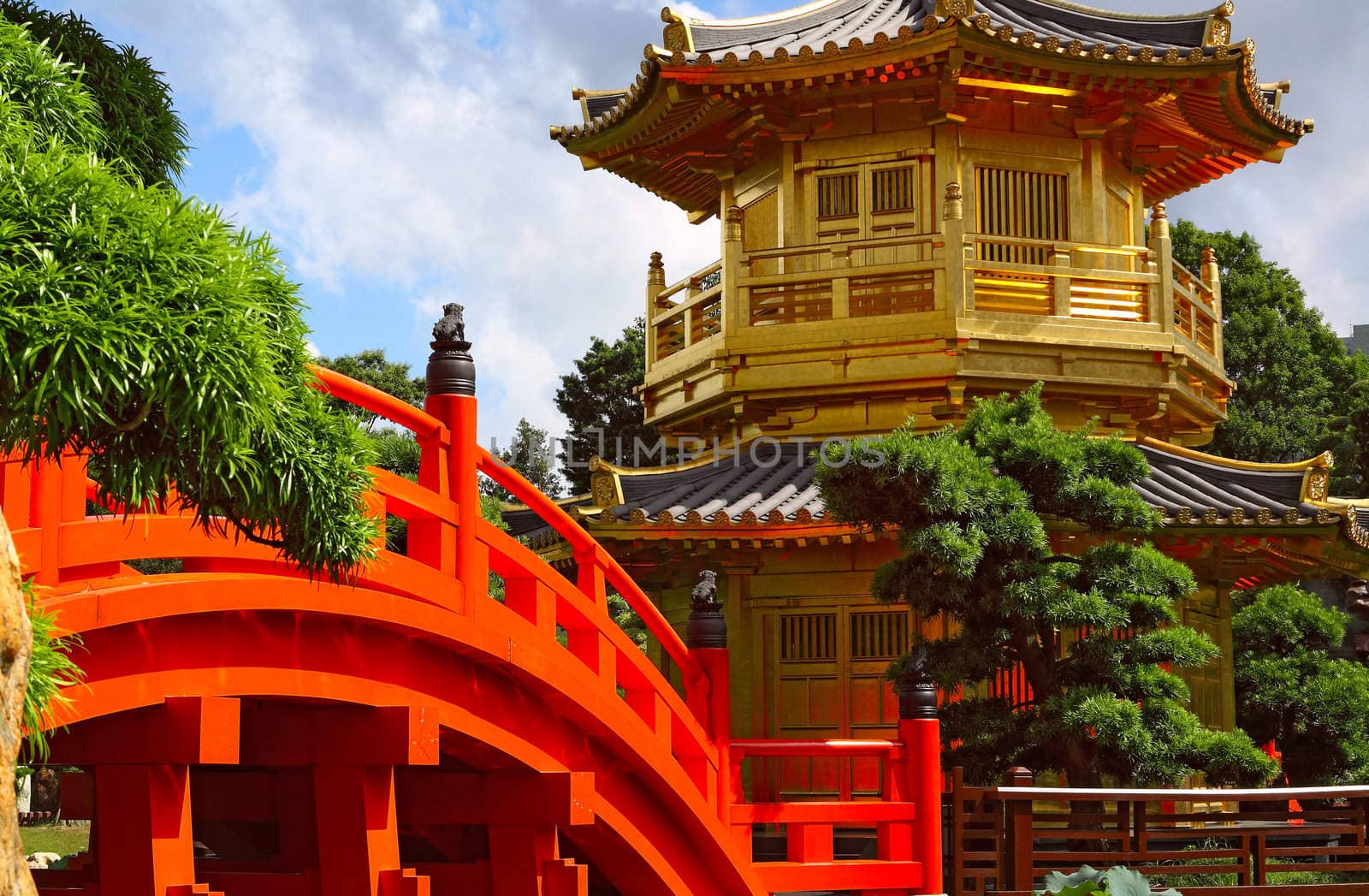 Pavilion of Absolute Perfection in the Nan Lian Garden, Hong Kong. 
