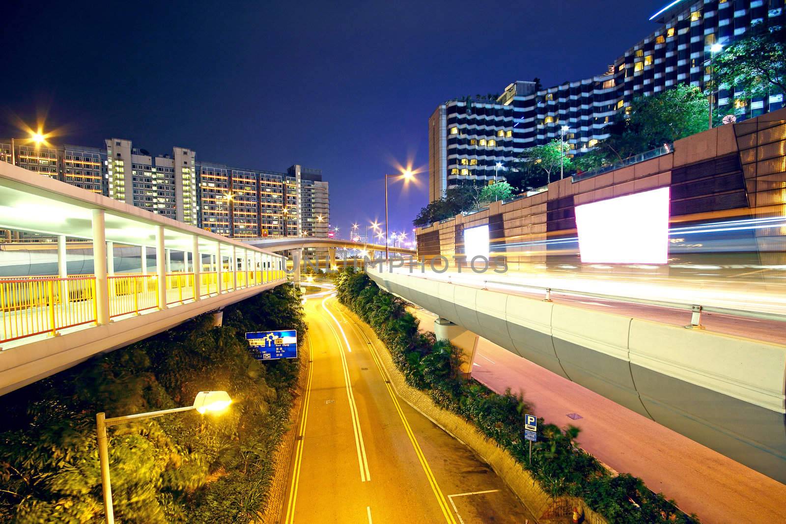 urban area in modern city