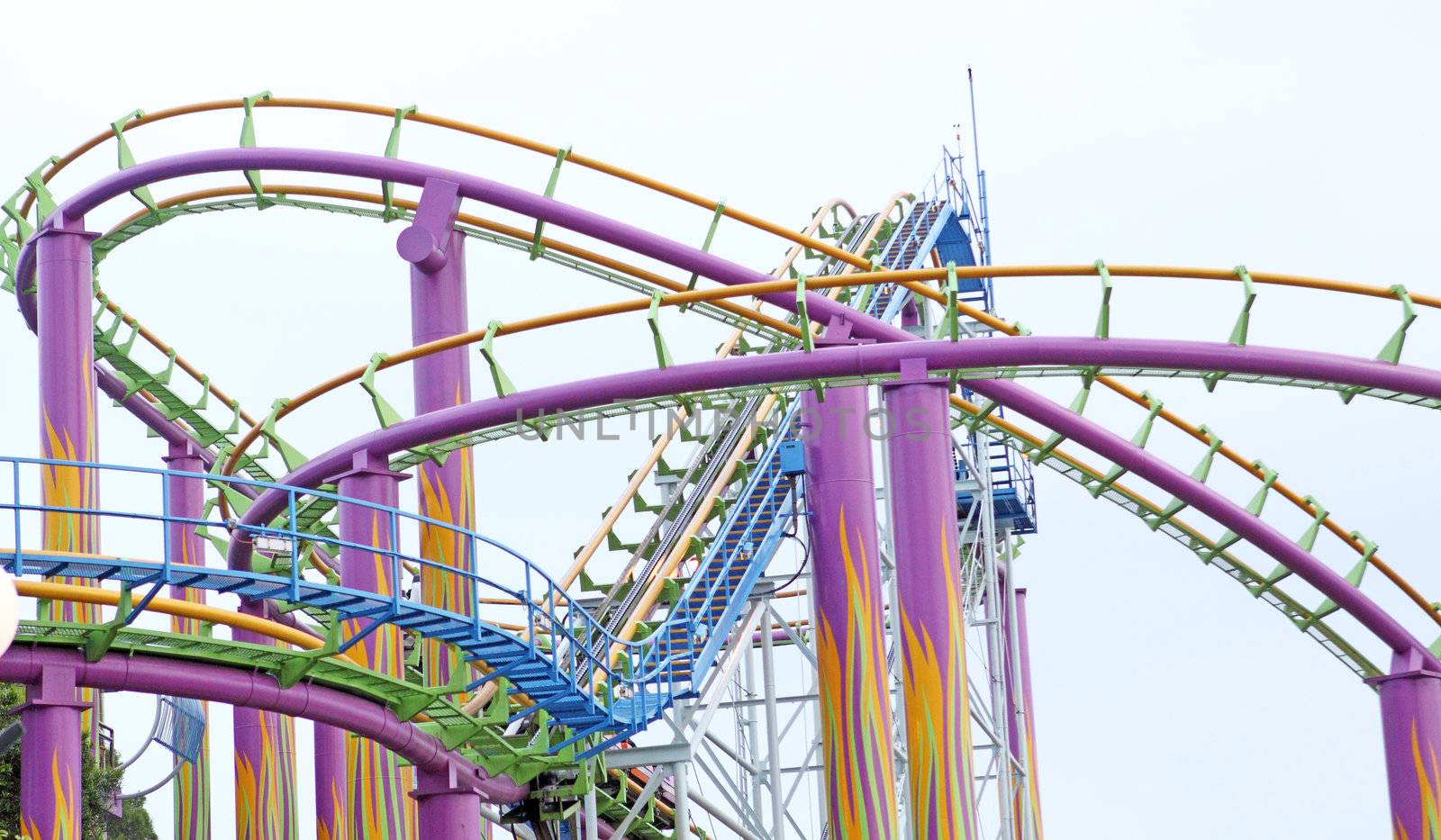 rollercoaster at day