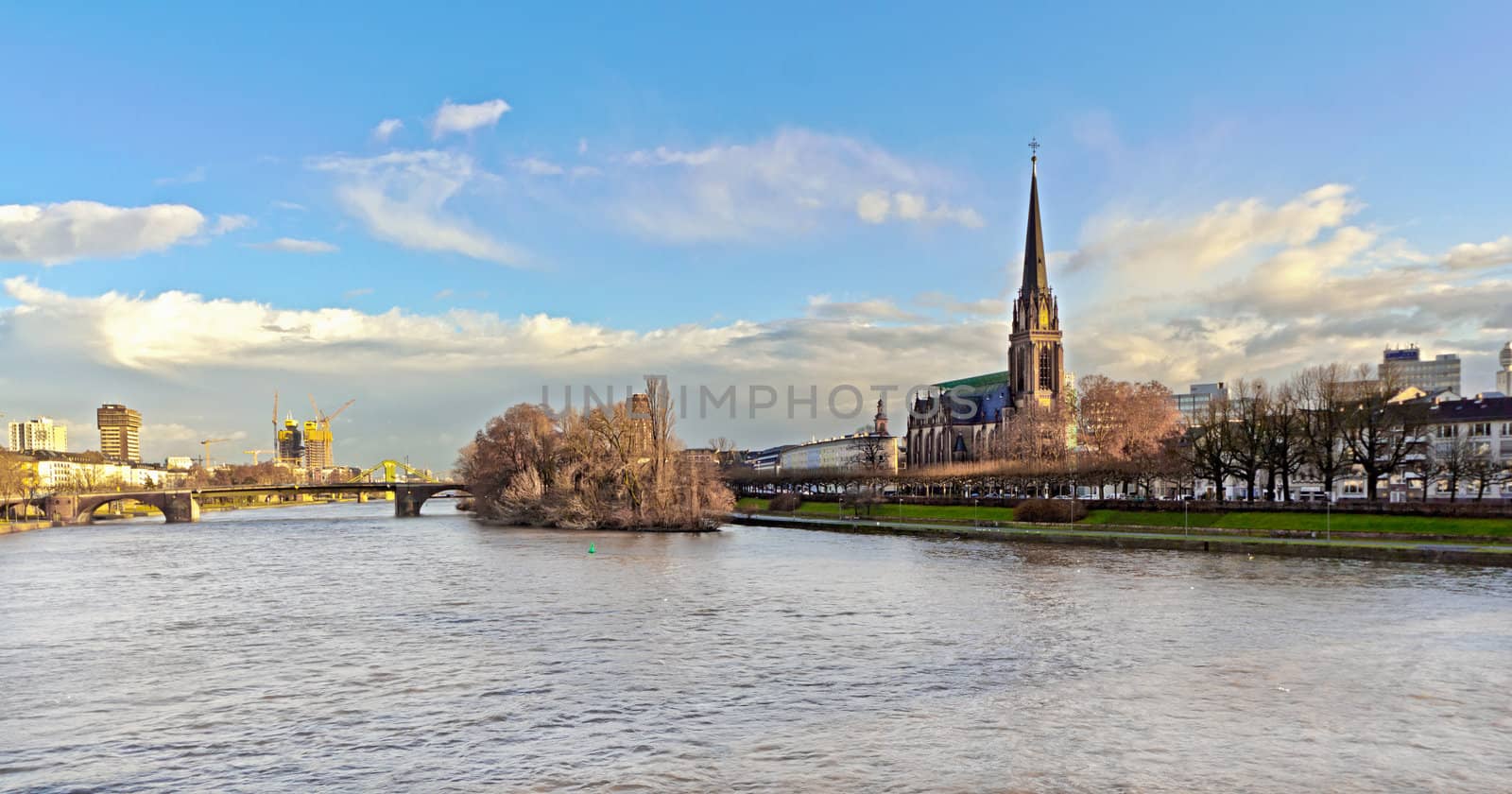 The view from the Iron Bridge by derejeb