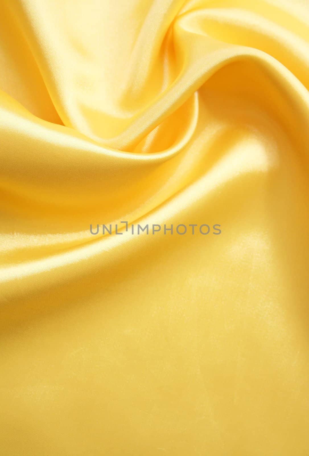 Smooth elegant golden silk can use as background 