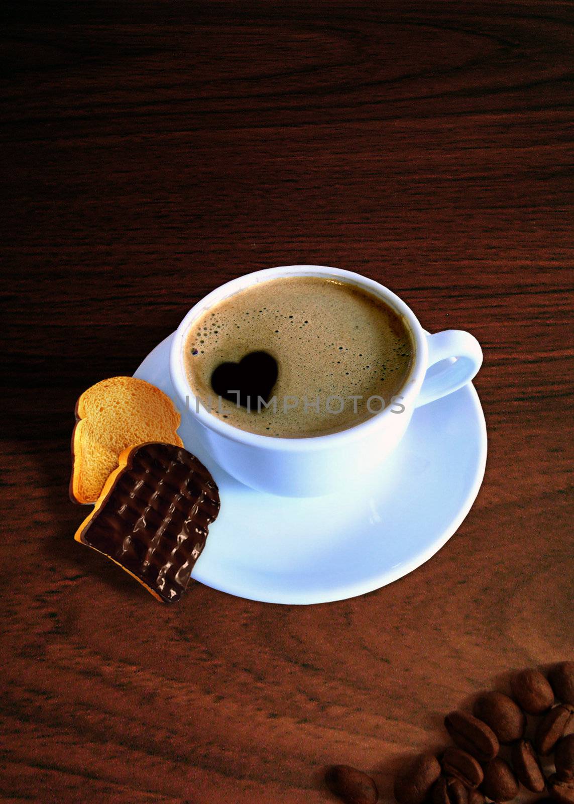 Cup Of Heart Coffee by SorayaShan