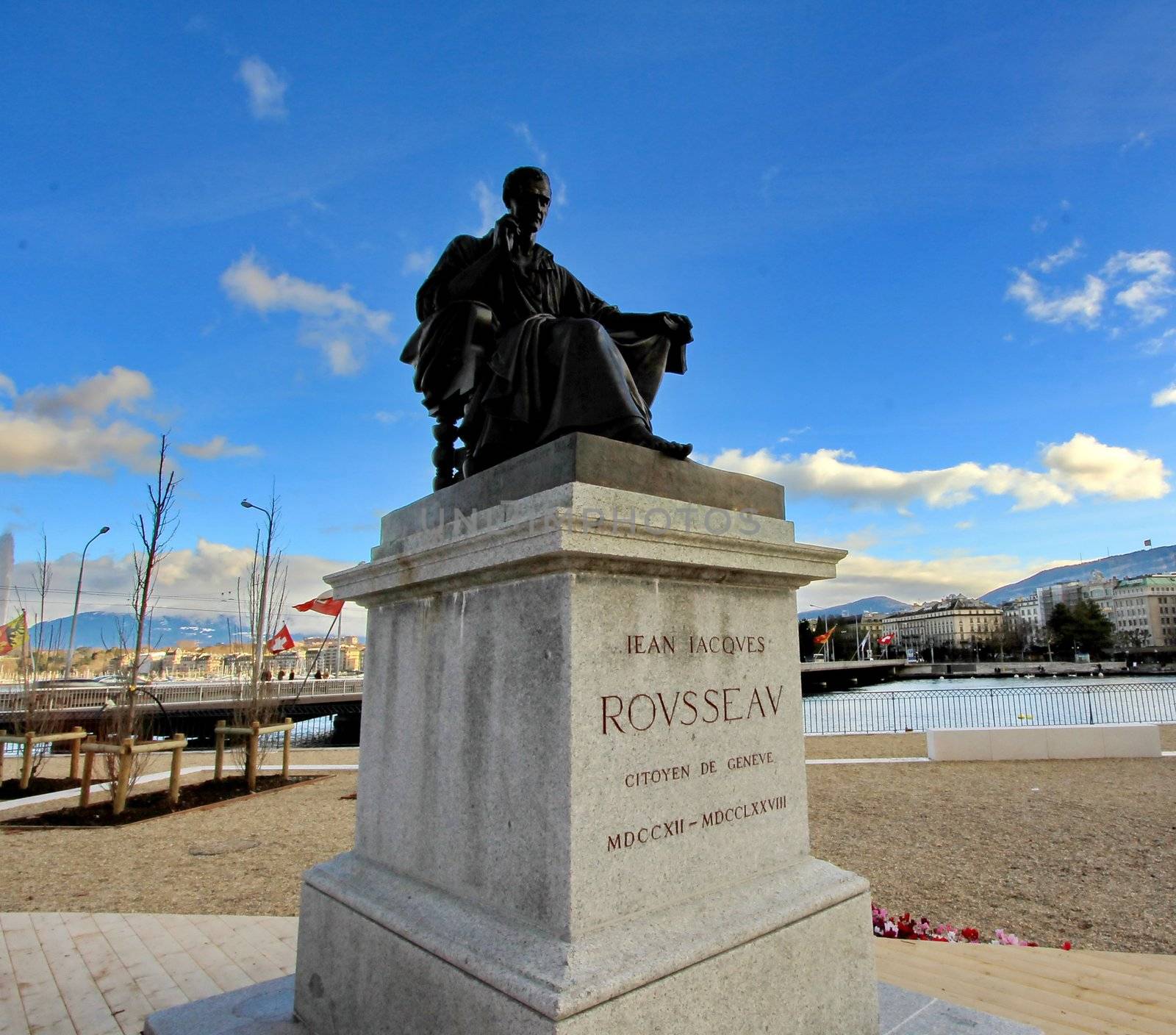 Jean Jacques Rousseau, Geneva, Switzerland