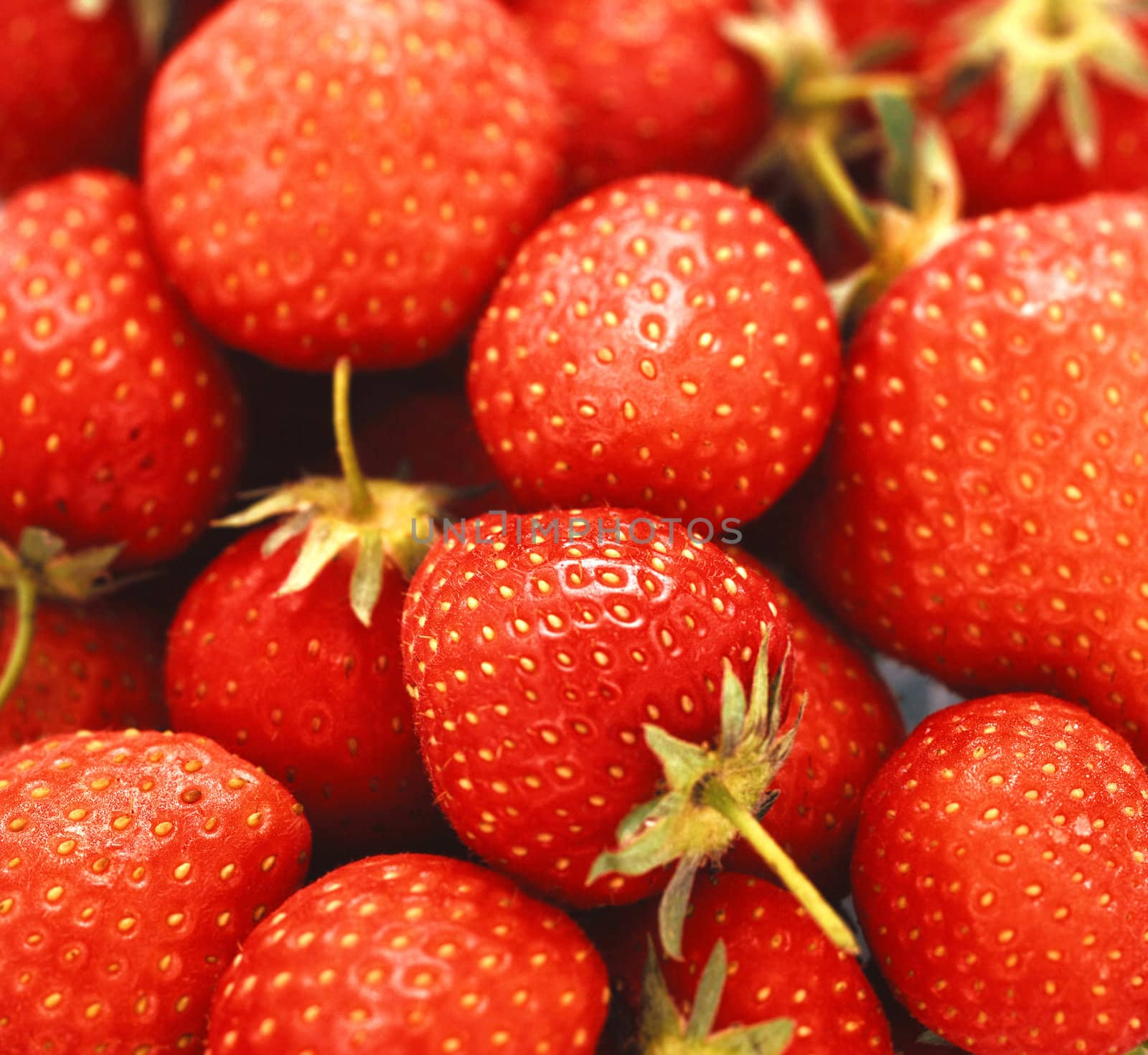 fresh strawberry background