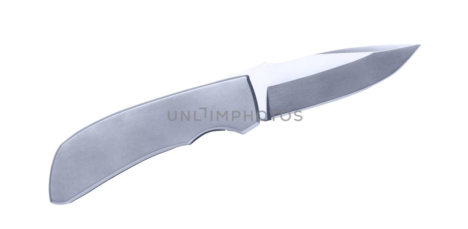 knife on a white background with path included