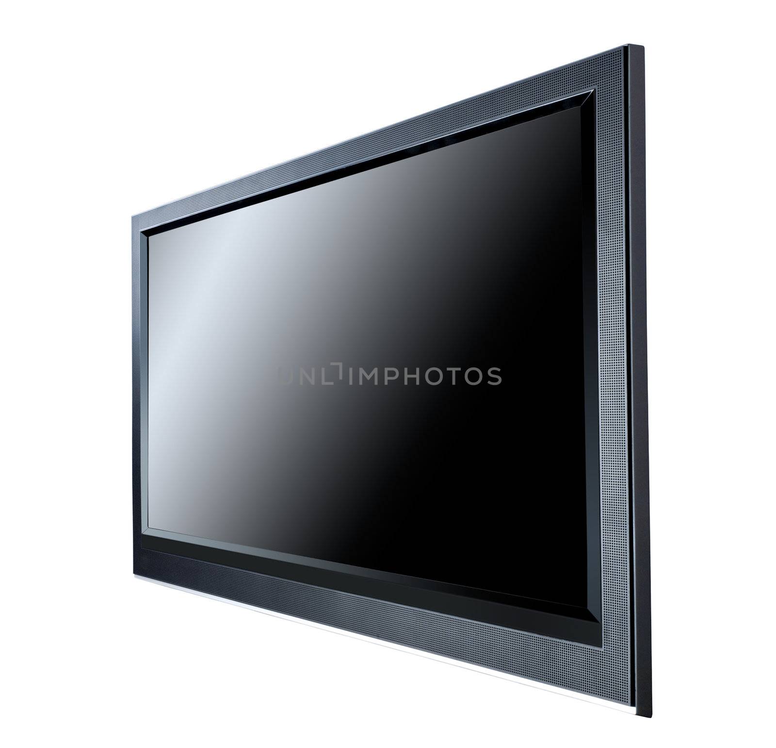 Black LCD tv screen