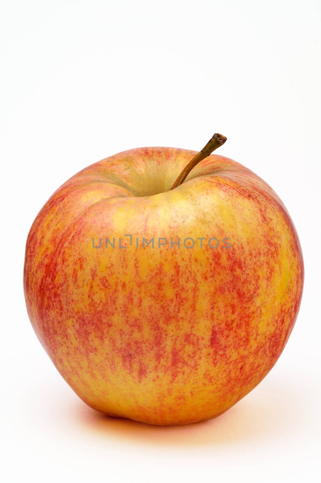 Isolated apple with clipping path by Laborer