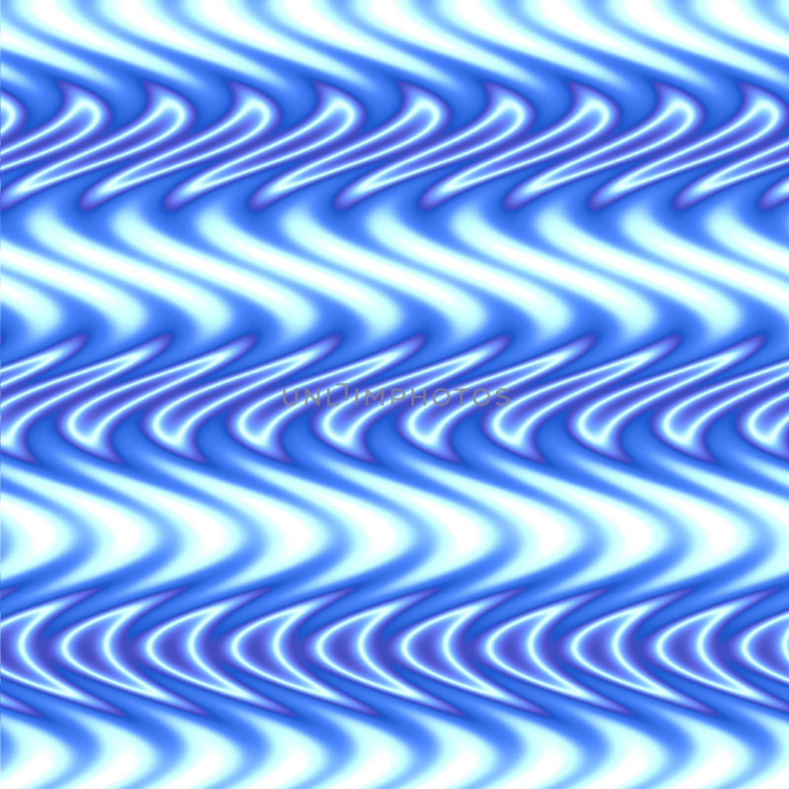 An abstract blue flames pattern - very wavy.