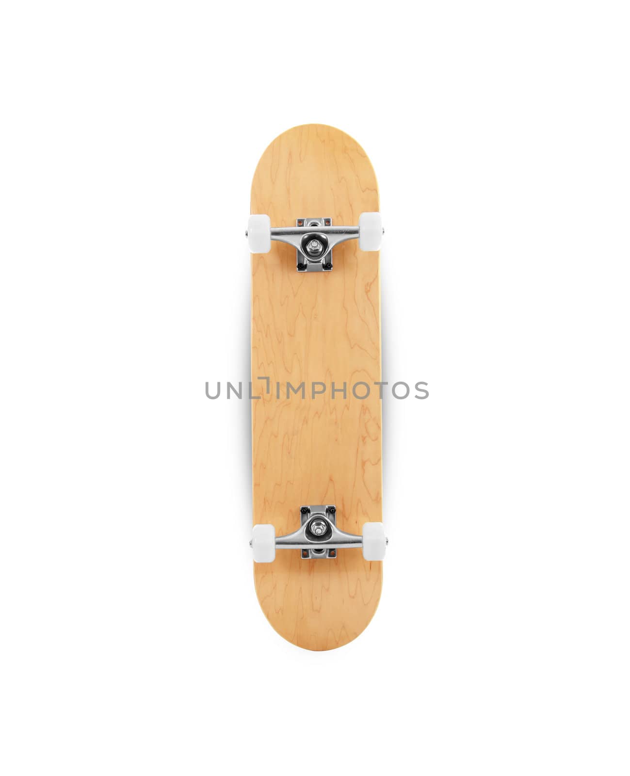 skateboard on a white background