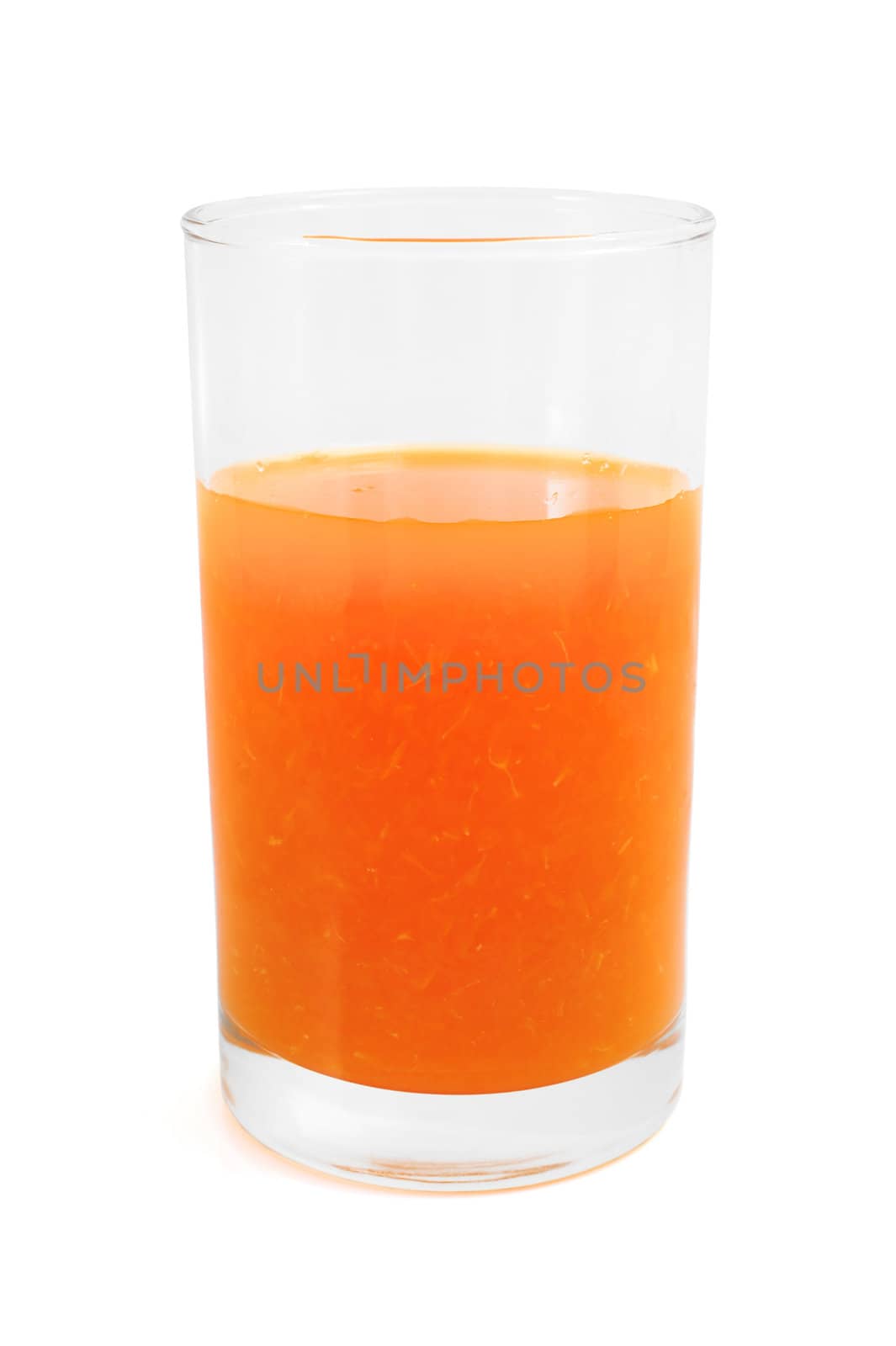 Orange Juice with clipping path