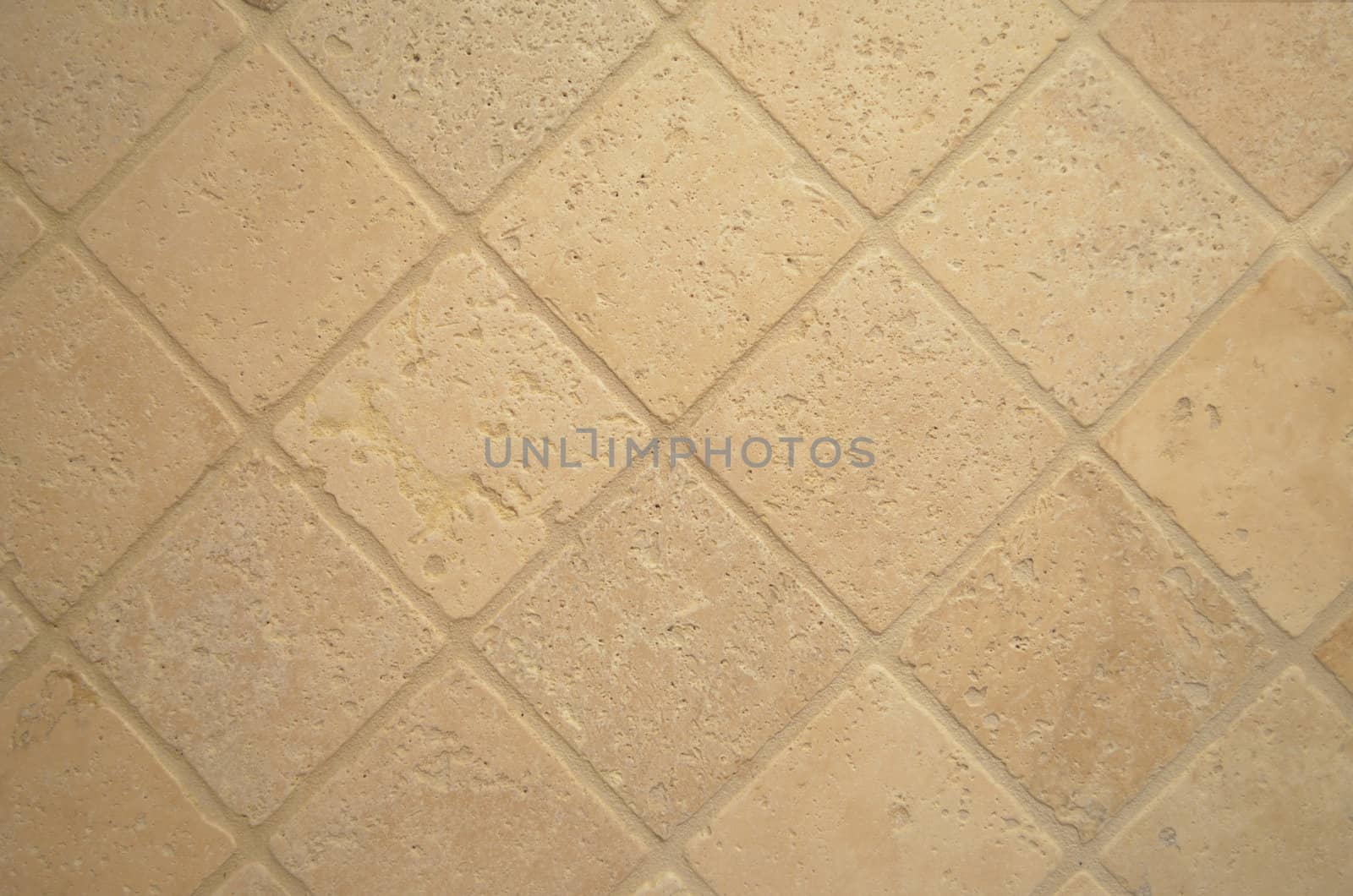 Yellow, beige, light brown travertine stone tiles