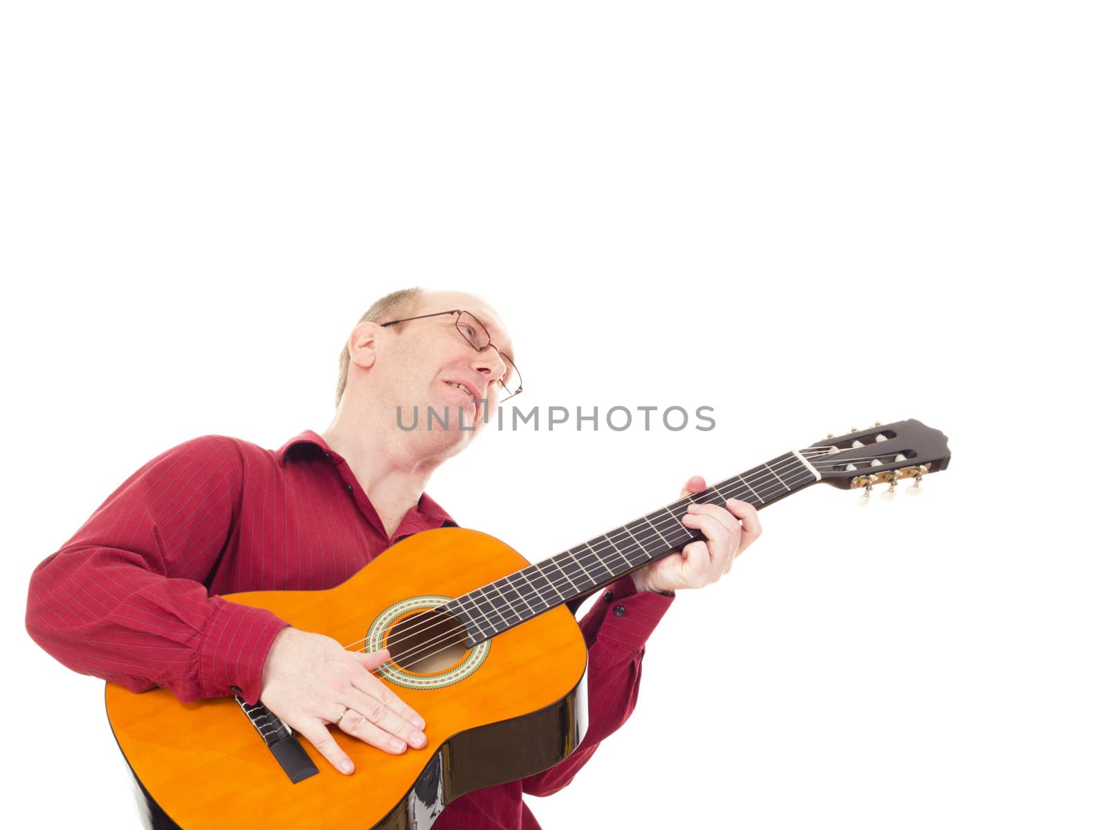 Man playing guitar