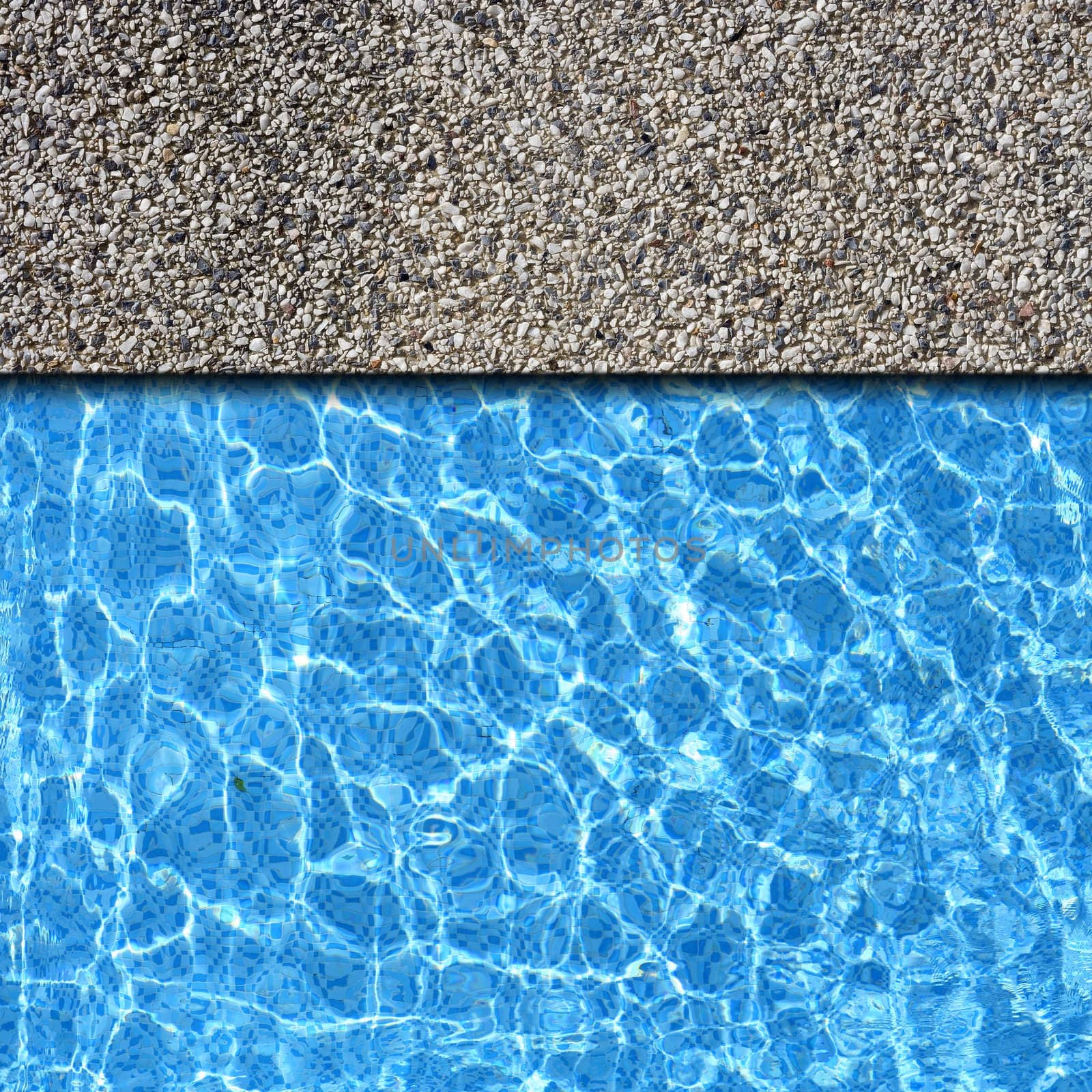 white sand stone pavement with pool edge background by vichie81