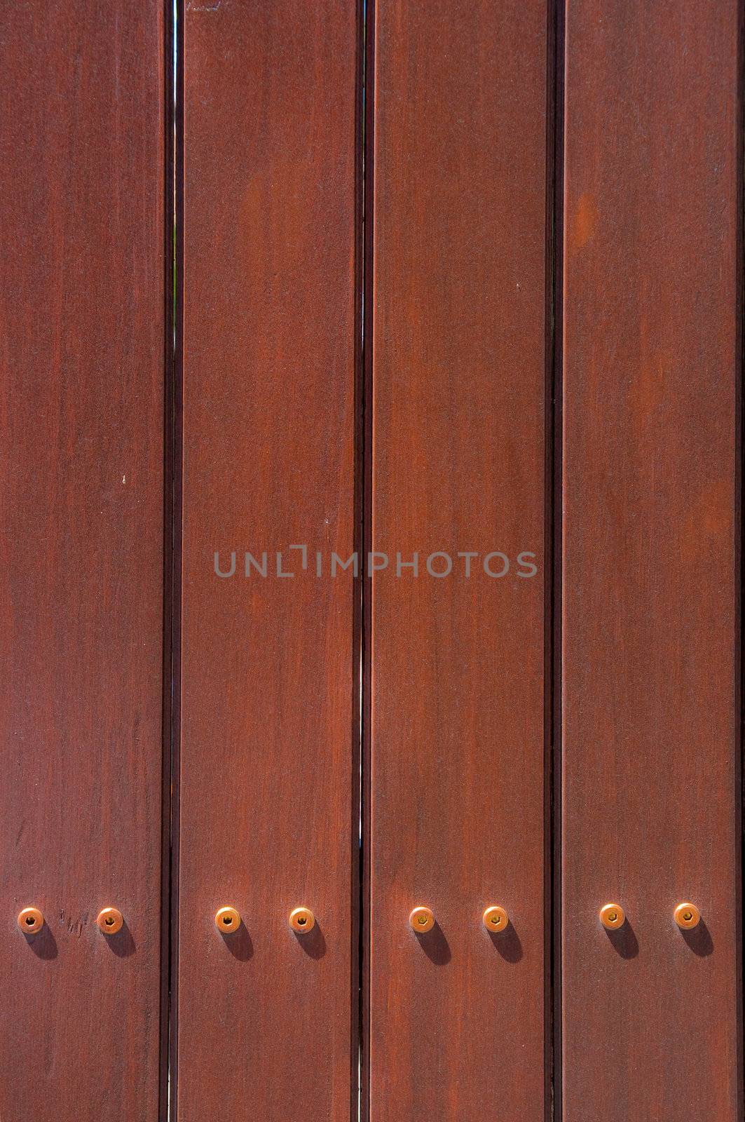 Dark Brown Wood Fence Background