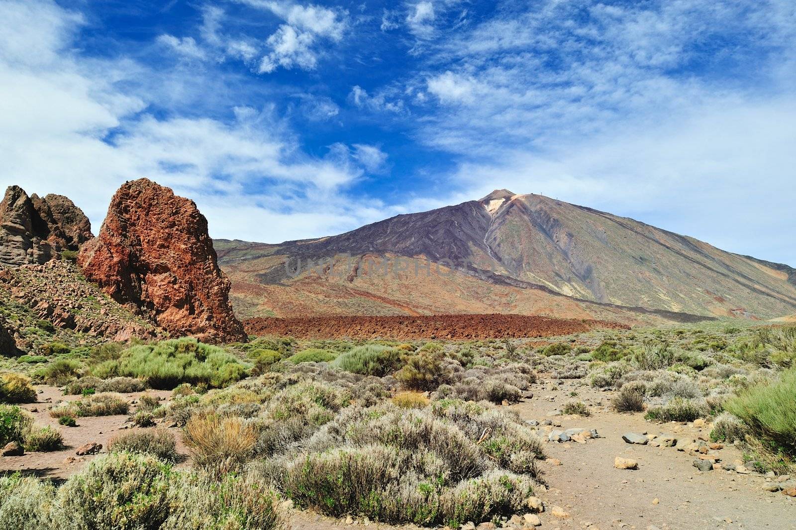 Volcano Mount Teide. Canary Islands, Spain