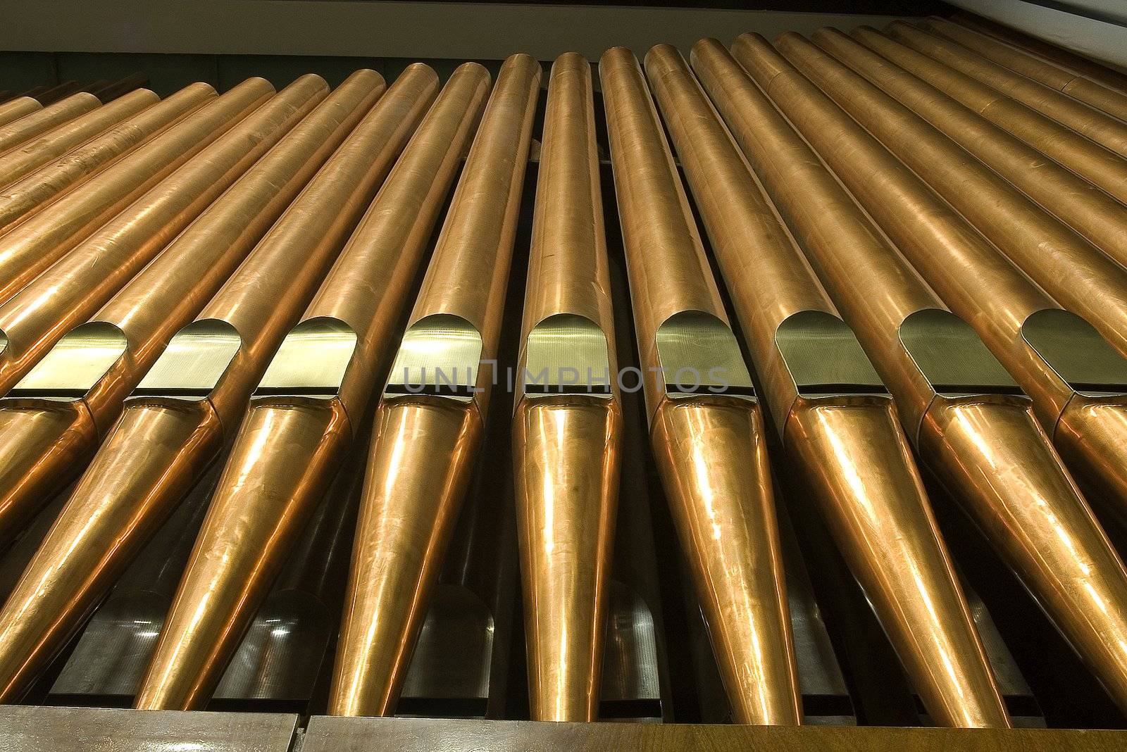 Traditional organ pipes. Music from this tool as a magic