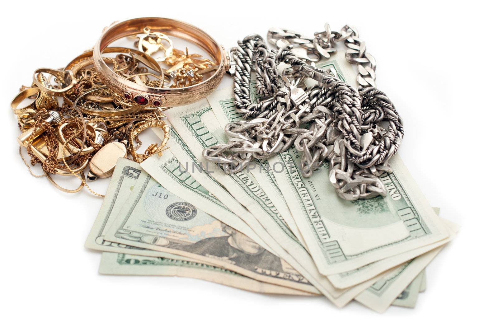 cash dollar for gold and silver scrap