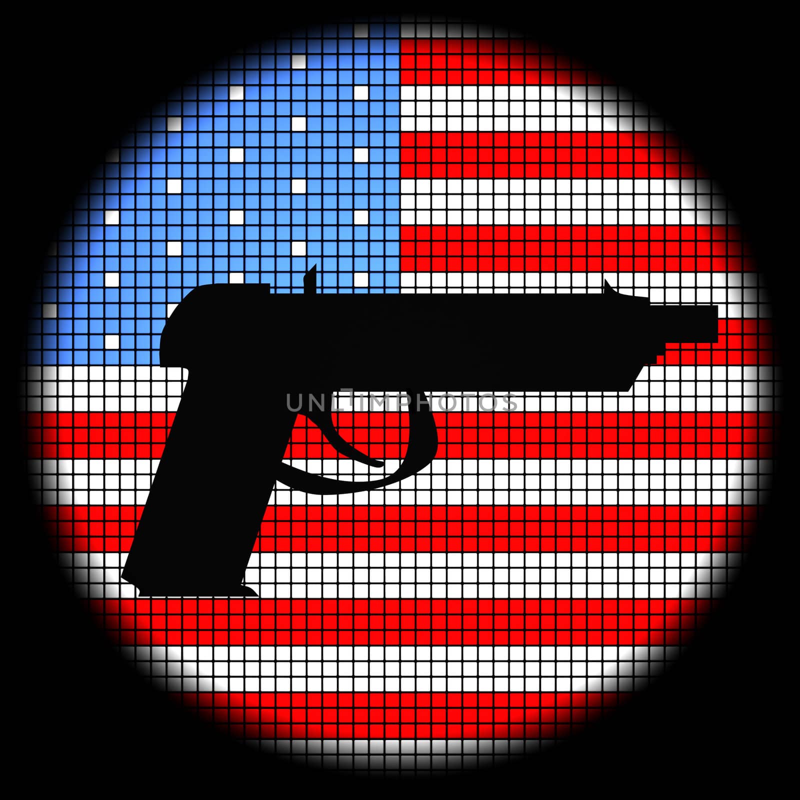 Pistol Icon by gkuna