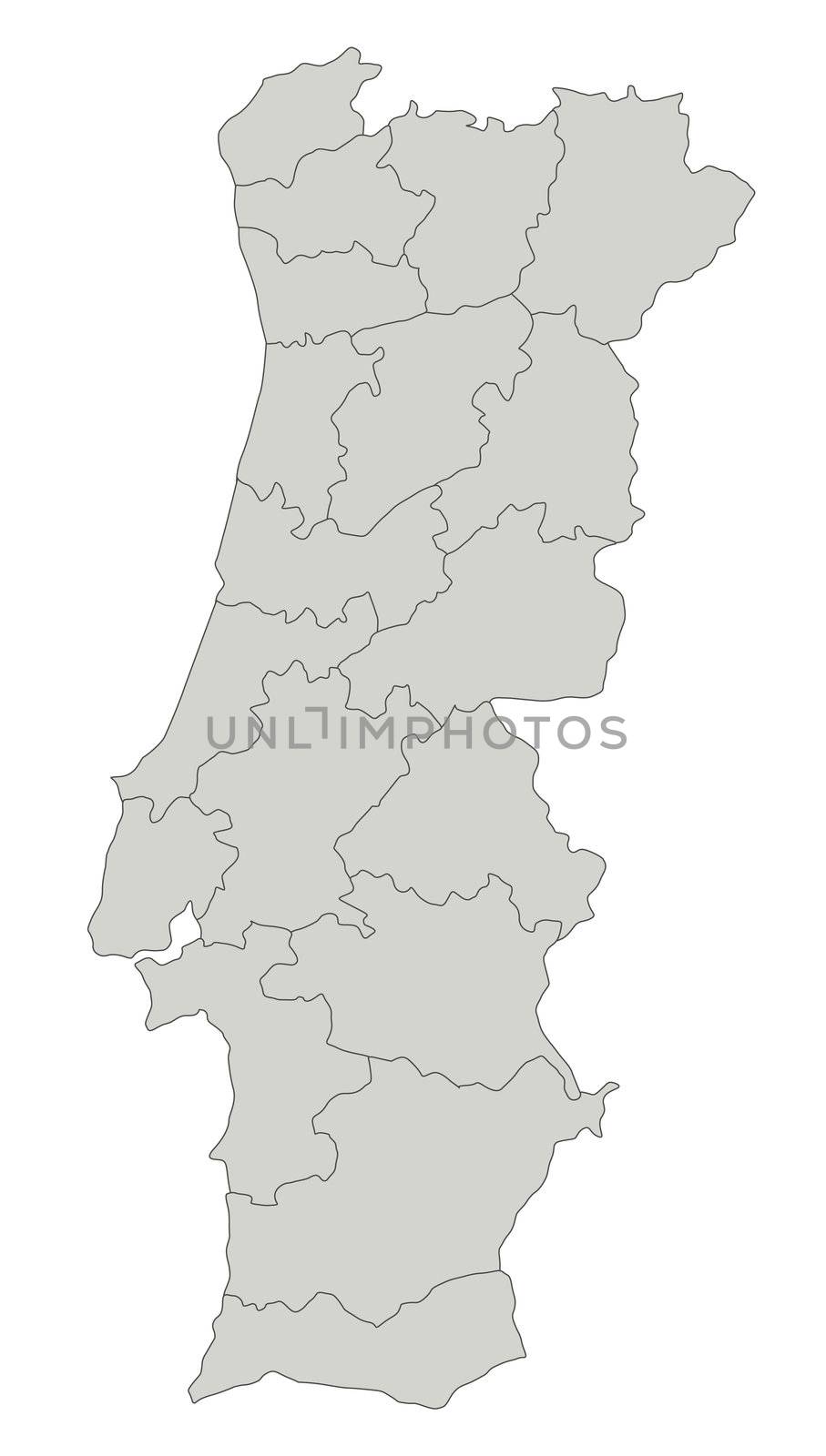 Map Of Portugal by kaarsten