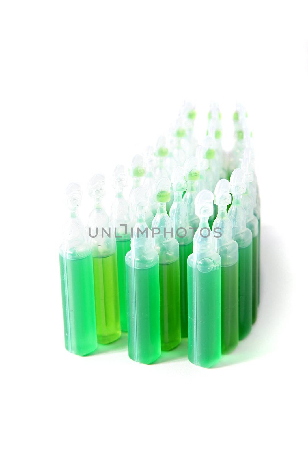 Several bipoules of stylized doping. All isolated on white background.