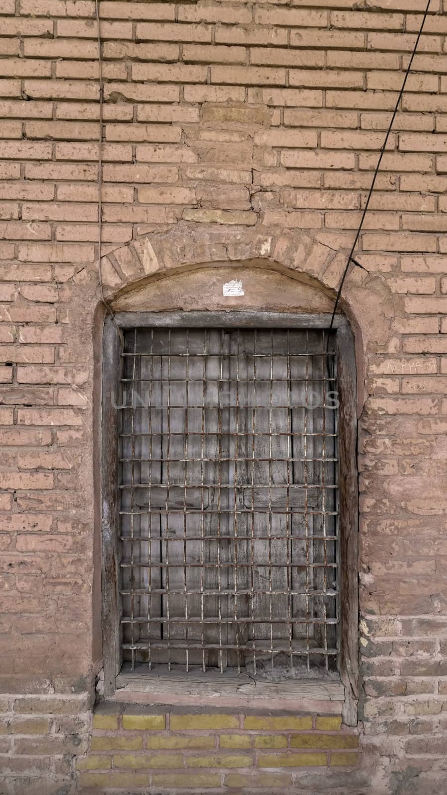 Ancient windows in Isfahan, Iran