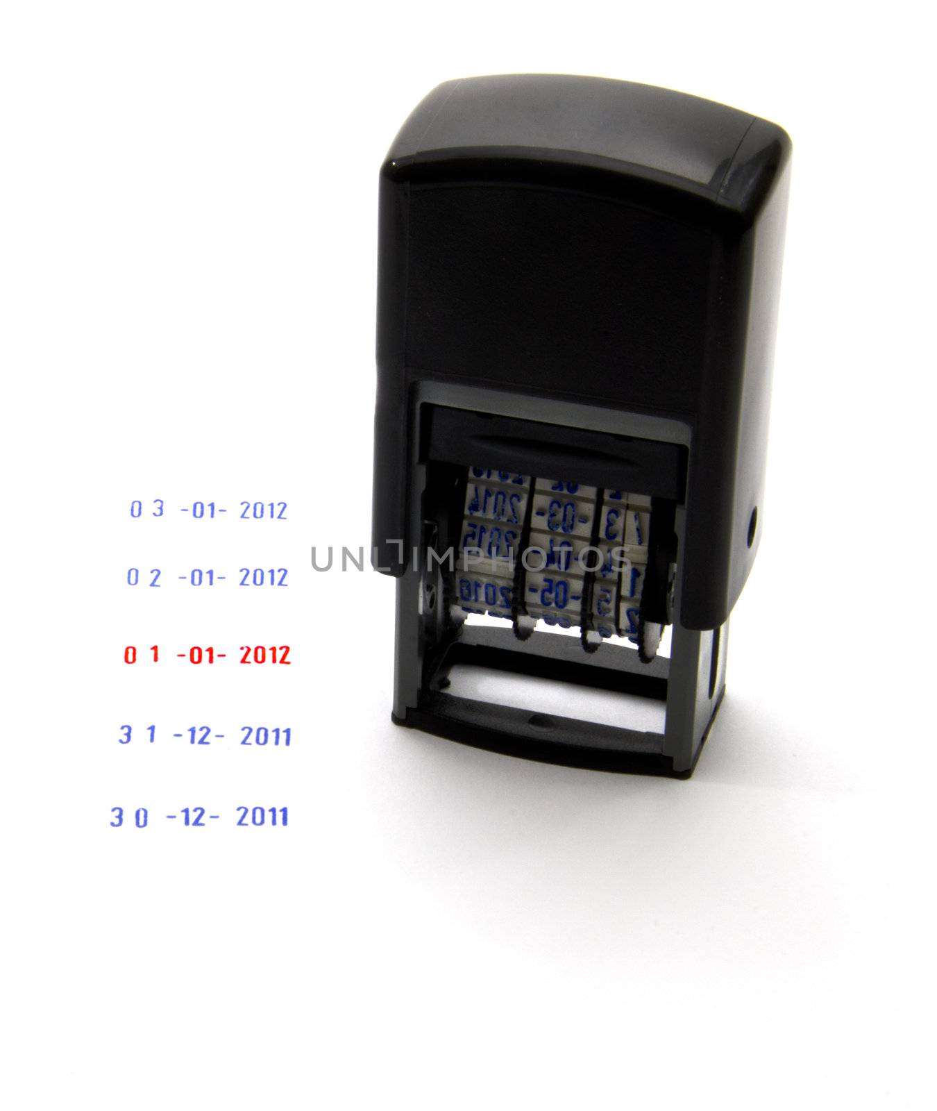 Days of the date stamp with the implementation of year-end and new year