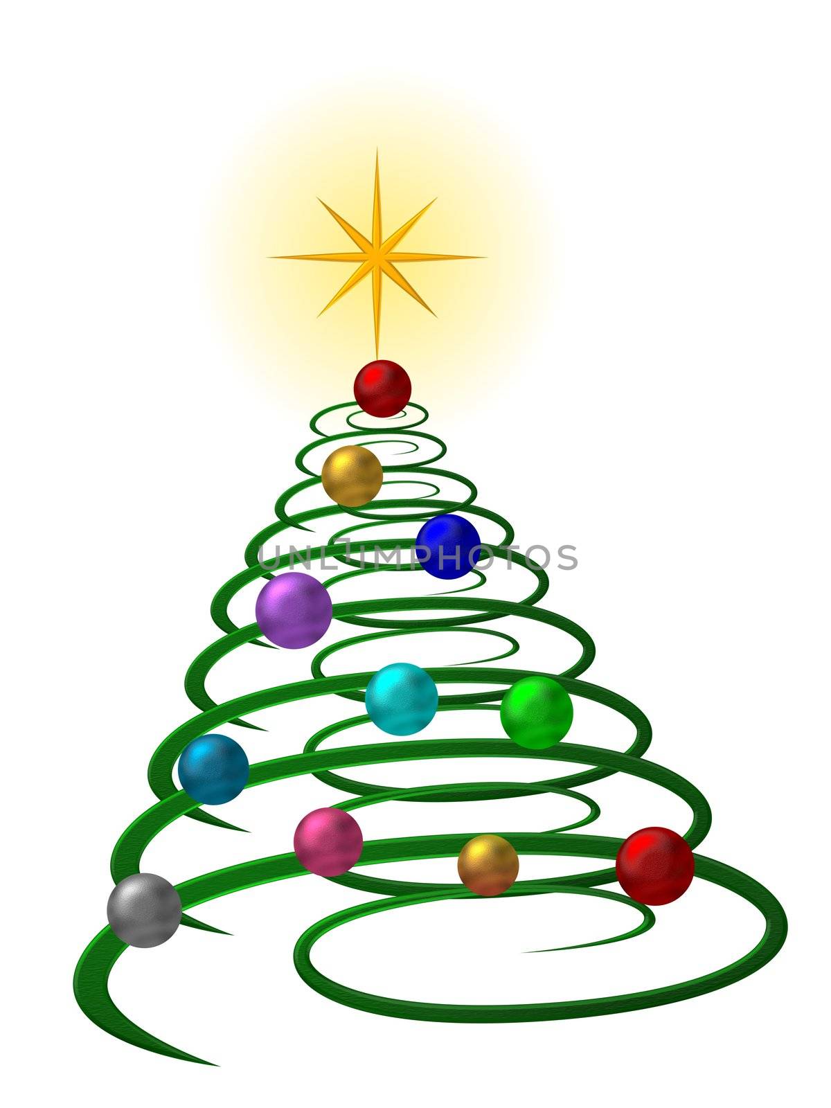 christmas tree by peromarketing