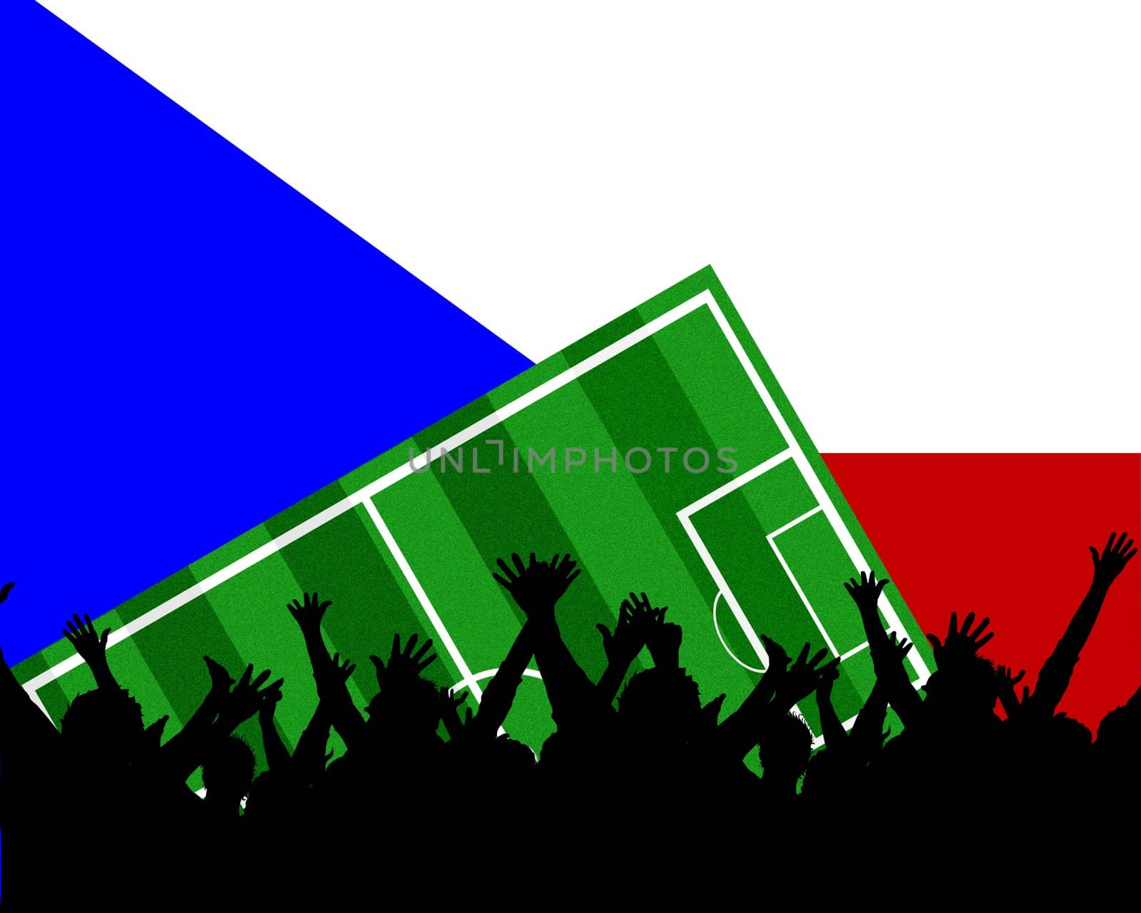 european soccer championship- team Czech Republic by peromarketing