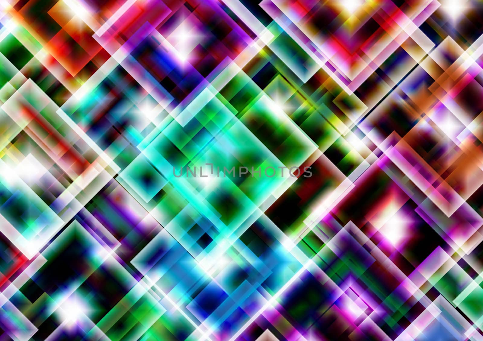 Abstract background - big light square. A background consisting of set of fantastic sparks